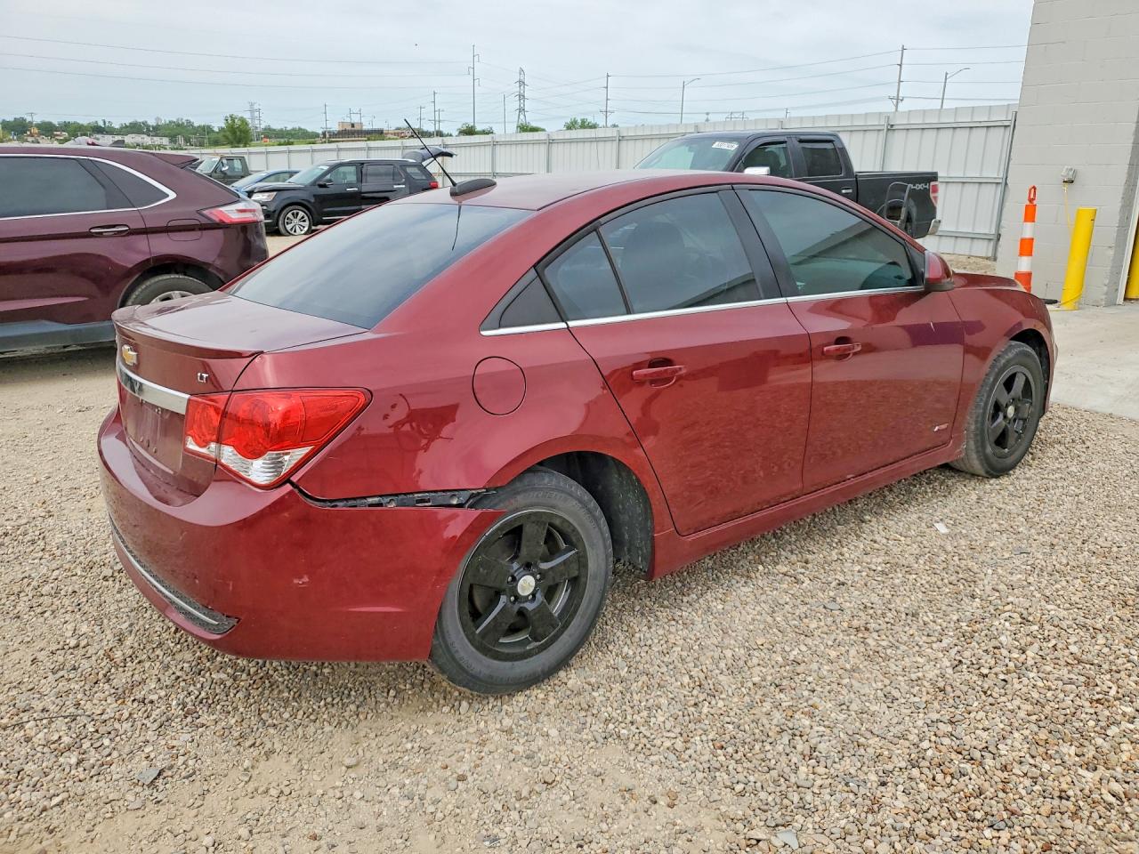 2015 Chevrolet Cruze Lt Burgundy vin: 1G1PC5SB7F7261863