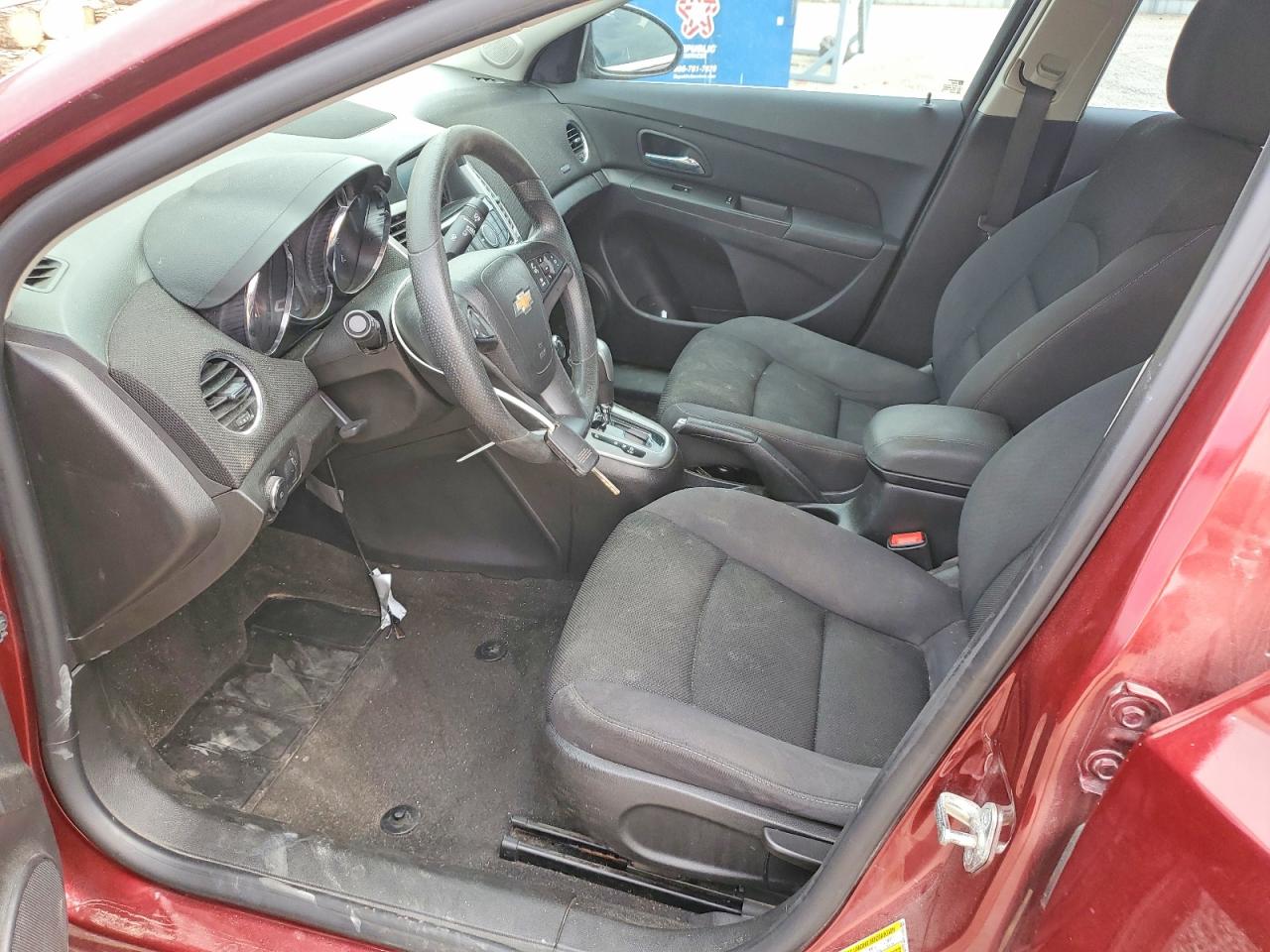 2015 Chevrolet Cruze Lt Burgundy vin: 1G1PC5SB7F7261863