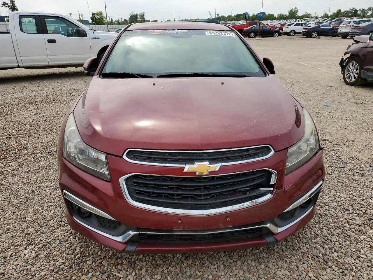 2015 Chevrolet Cruze Lt Burgundy vin: 1G1PC5SB7F7261863