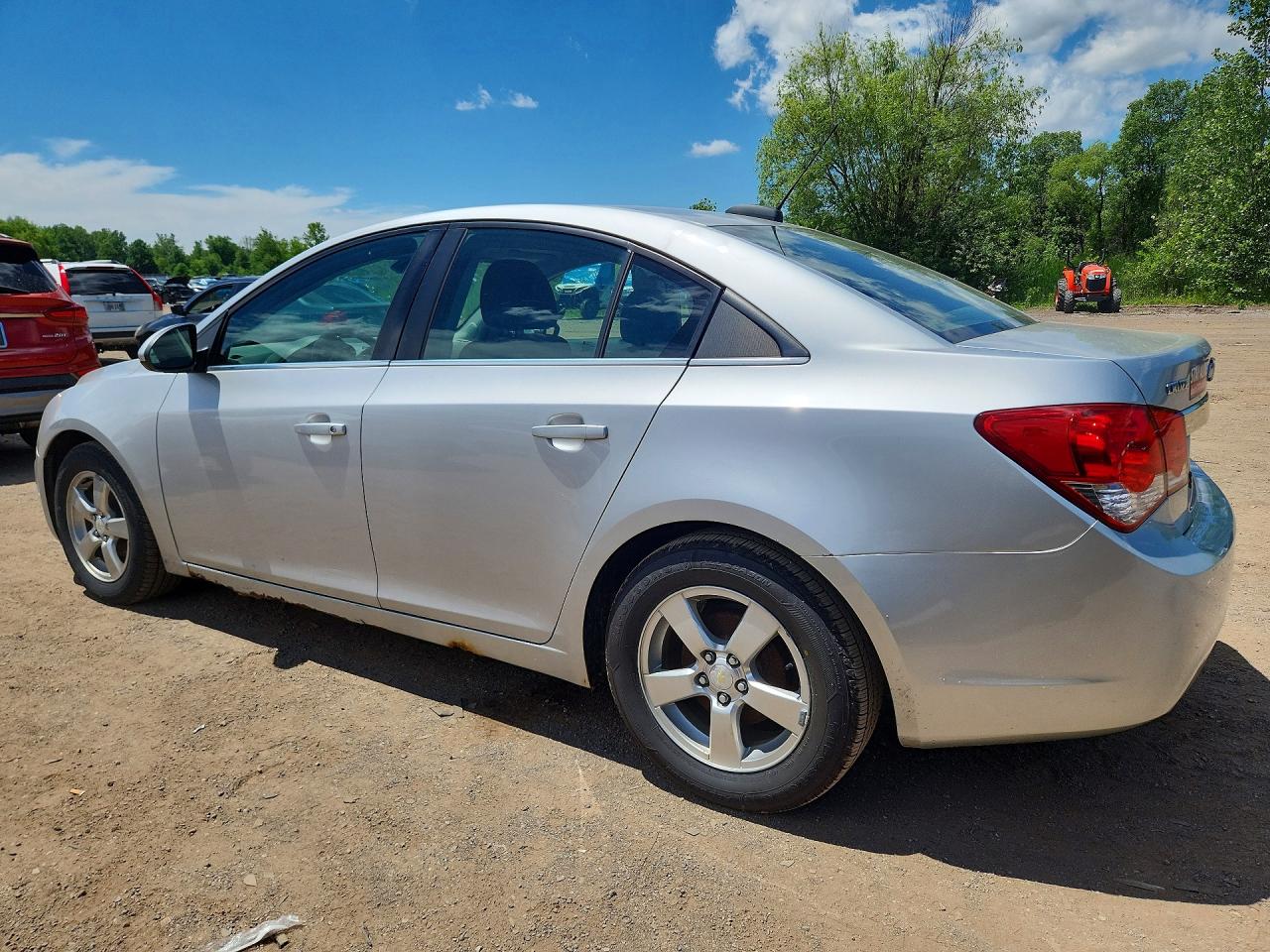 2015 Chevrolet Cruze Lt Silver vin: 1G1PC5SB7F7289761