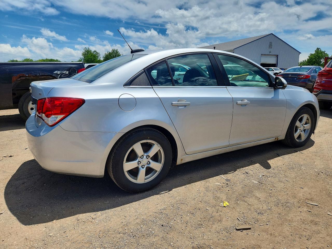 2015 Chevrolet Cruze Lt Silver vin: 1G1PC5SB7F7289761