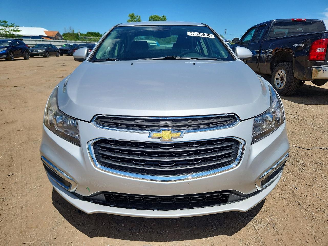 2015 Chevrolet Cruze Lt Silver vin: 1G1PC5SB7F7289761