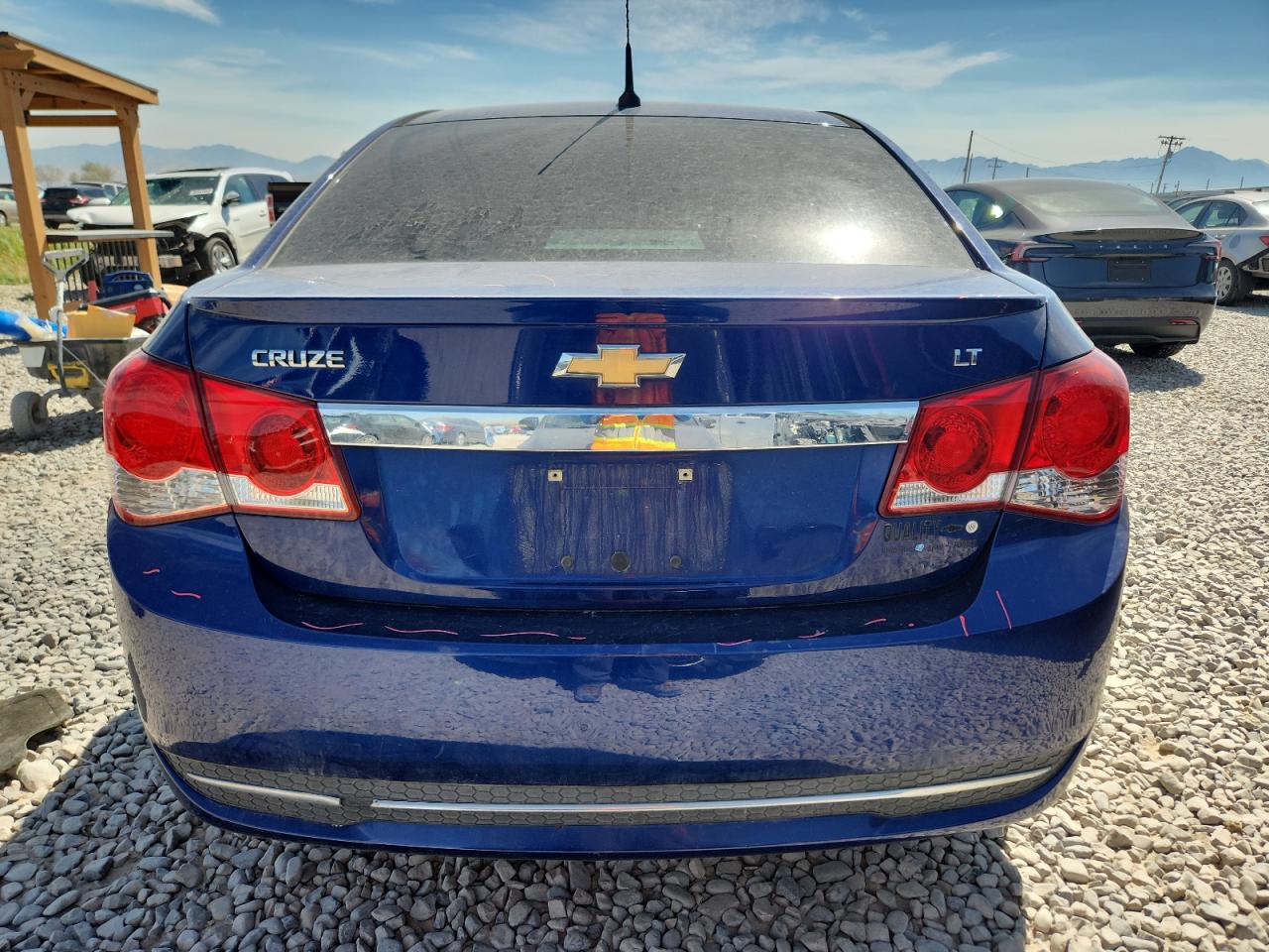 2013 Chevrolet Cruze Blue vin: 1G1PC5SB8D7147979