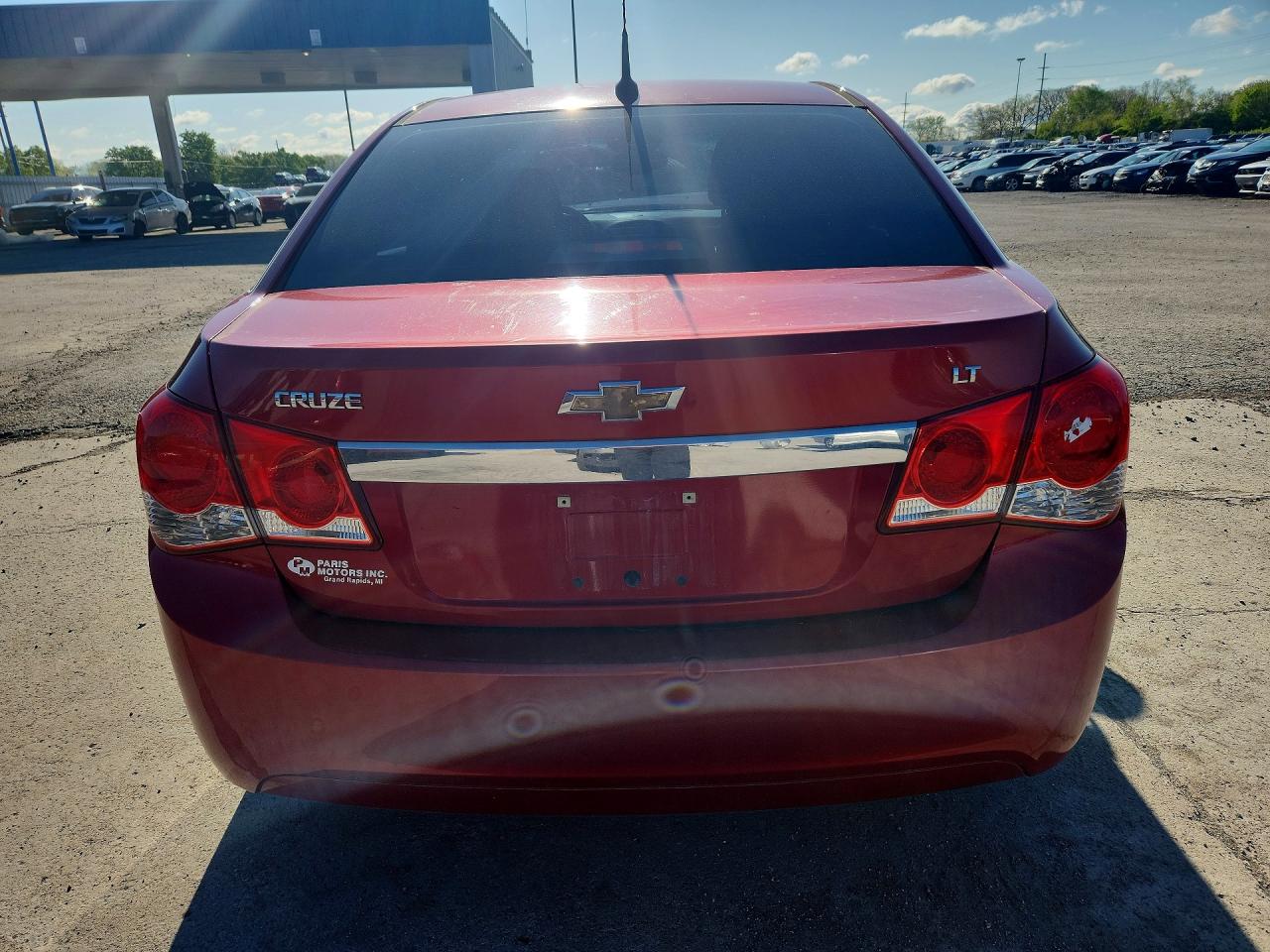 2013 Chevrolet Cruze Lt Red vin: 1G1PC5SB8D7152499