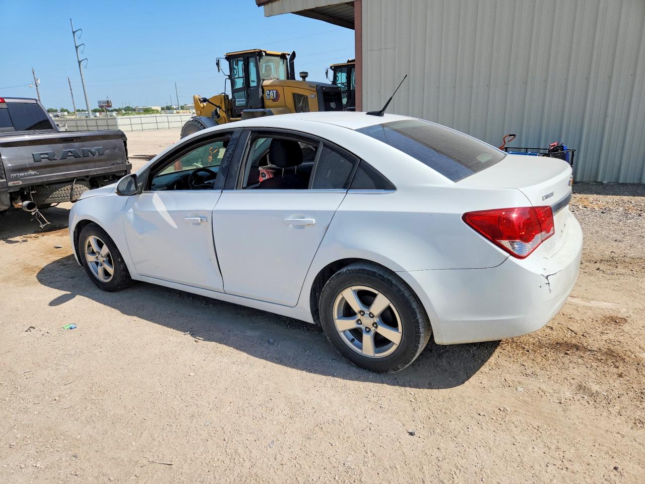 2013 Chevrolet Cruze Lt White vin: 1G1PC5SB8D7159906