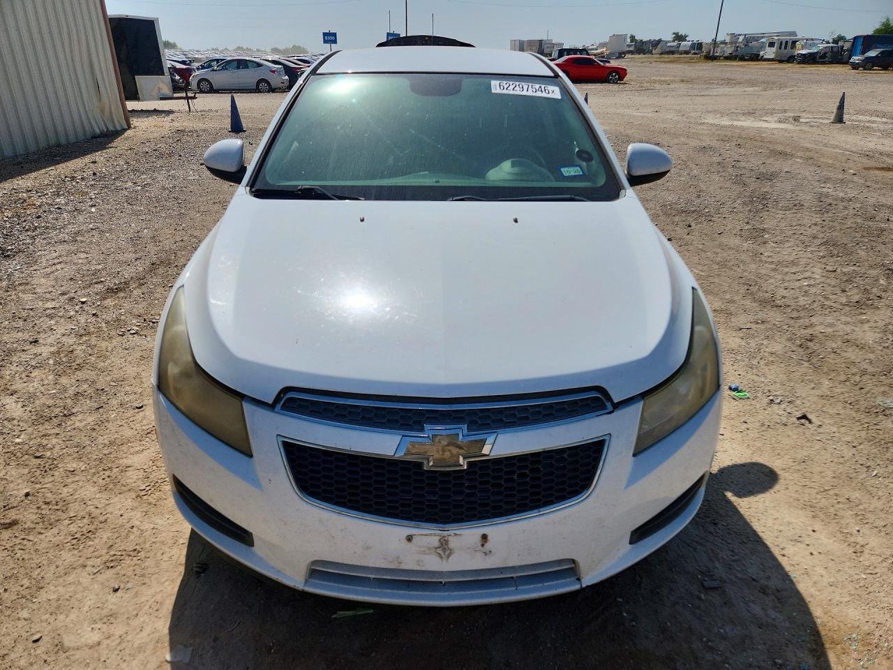 2013 Chevrolet Cruze Lt White vin: 1G1PC5SB8D7159906