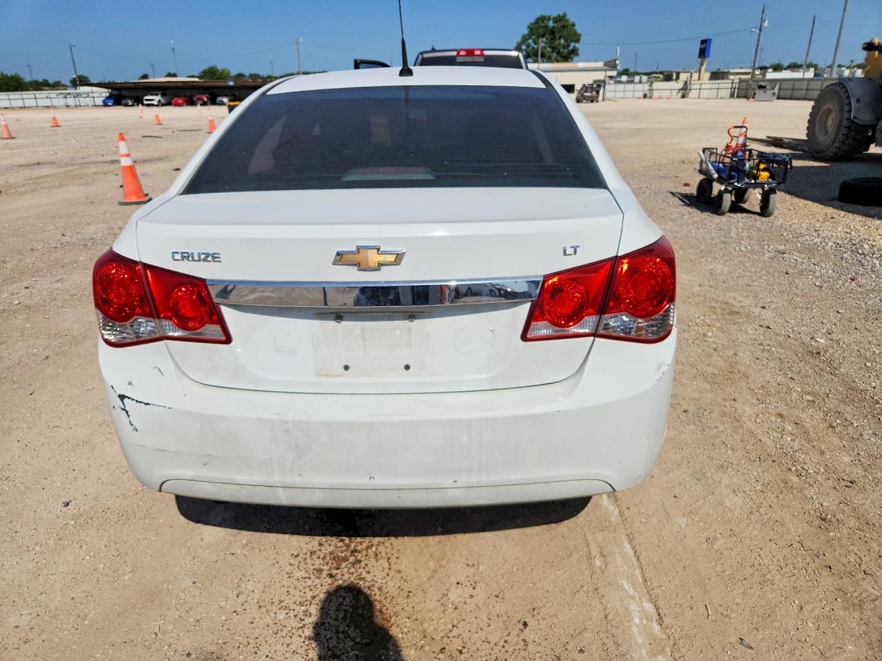2013 Chevrolet Cruze Lt White vin: 1G1PC5SB8D7159906