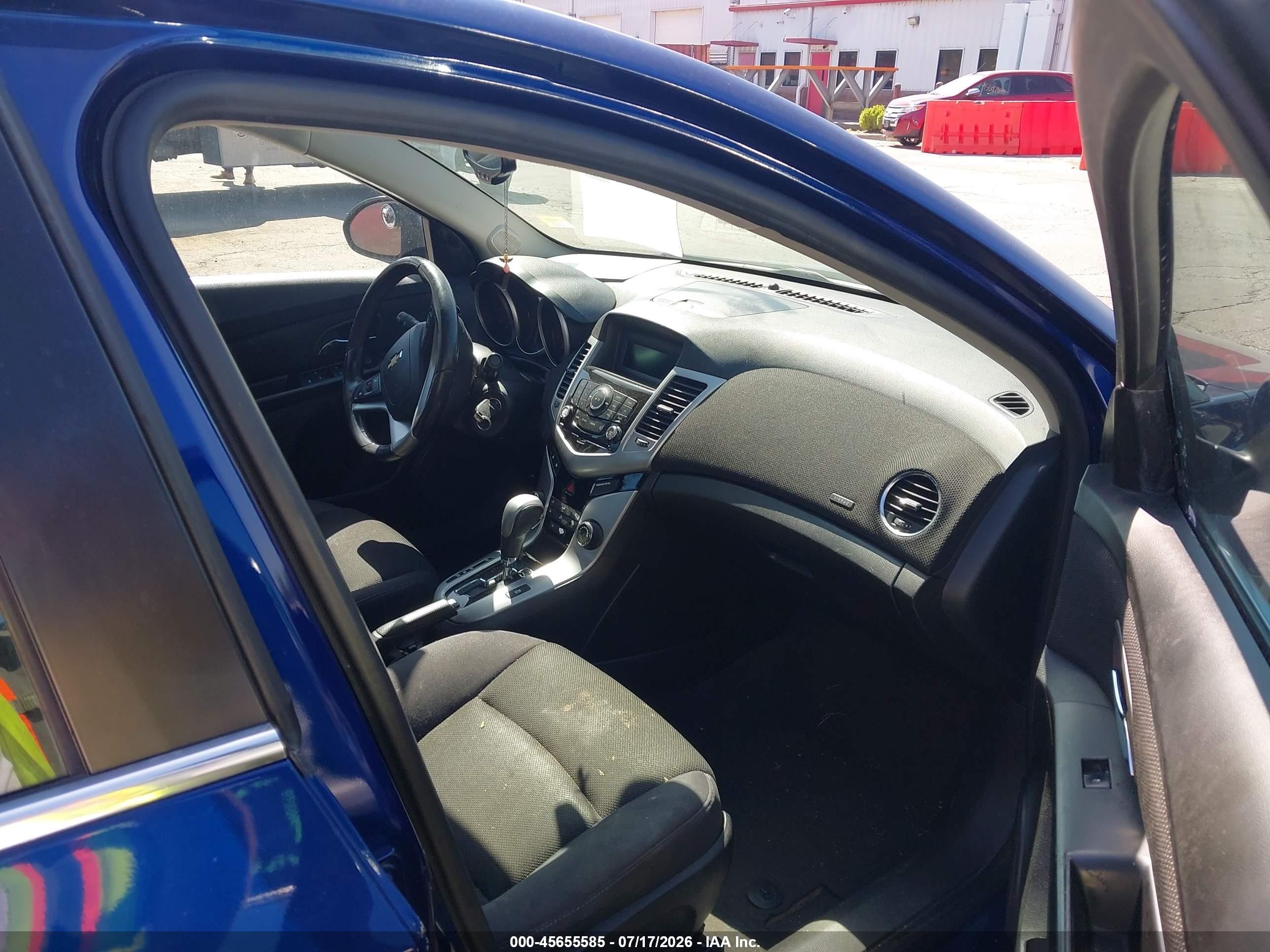 2013 Chevrolet Cruze 1lt Auto Синий vin: 1G1PC5SB8D7163678