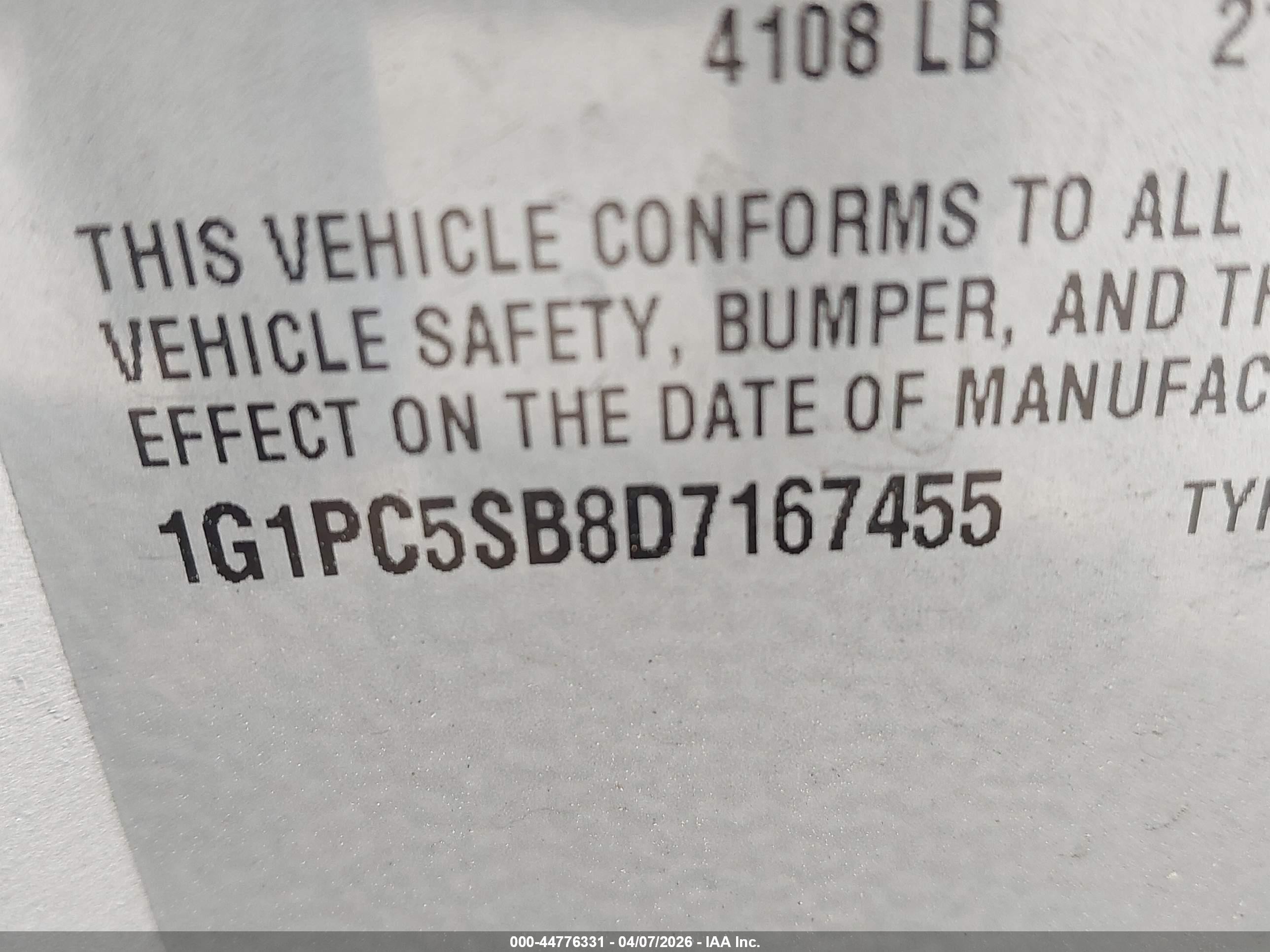 2013 Chevrolet Cruze 1lt Auto Silver vin: 1G1PC5SB8D7167455