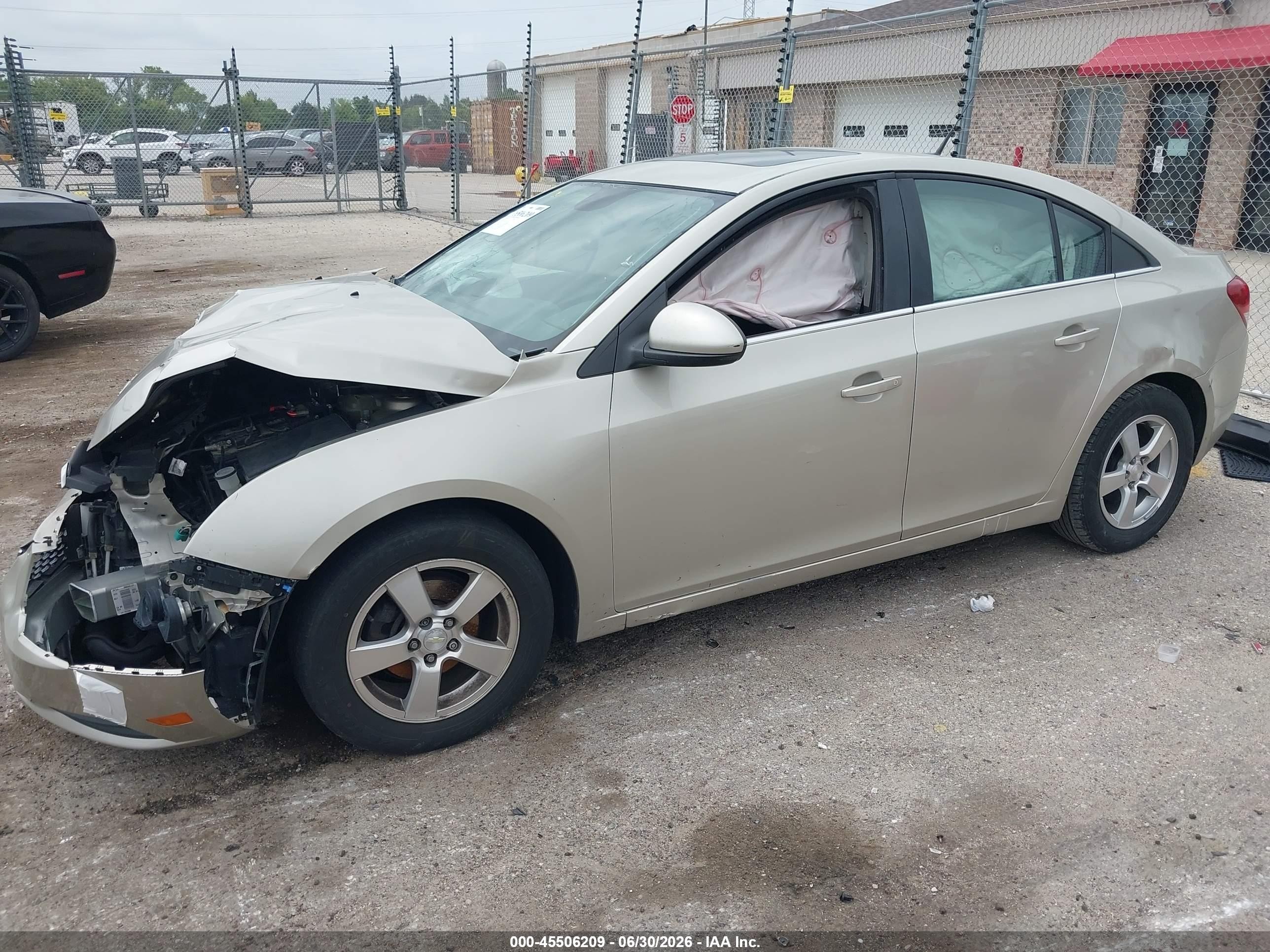 2013 Chevrolet Cruze 1lt Auto Gold vin: 1G1PC5SB8D7186121