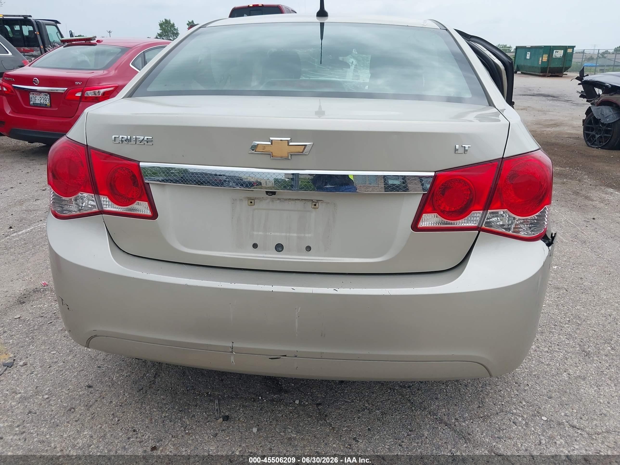2013 Chevrolet Cruze 1lt Auto Gold vin: 1G1PC5SB8D7186121