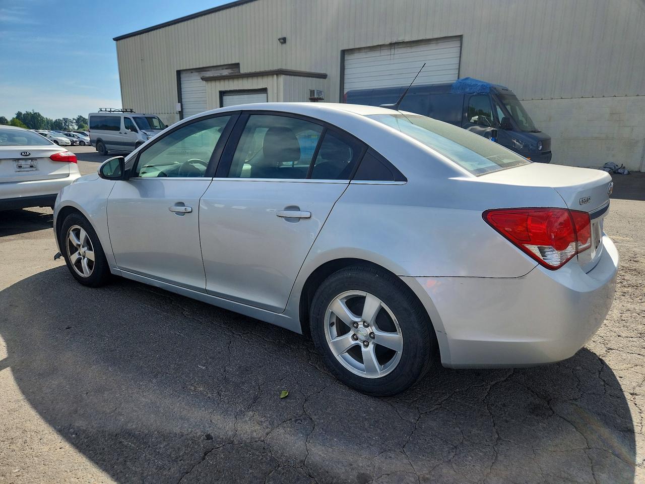 2013 Chevrolet Cruze Lt Silver vin: 1G1PC5SB8D7197491
