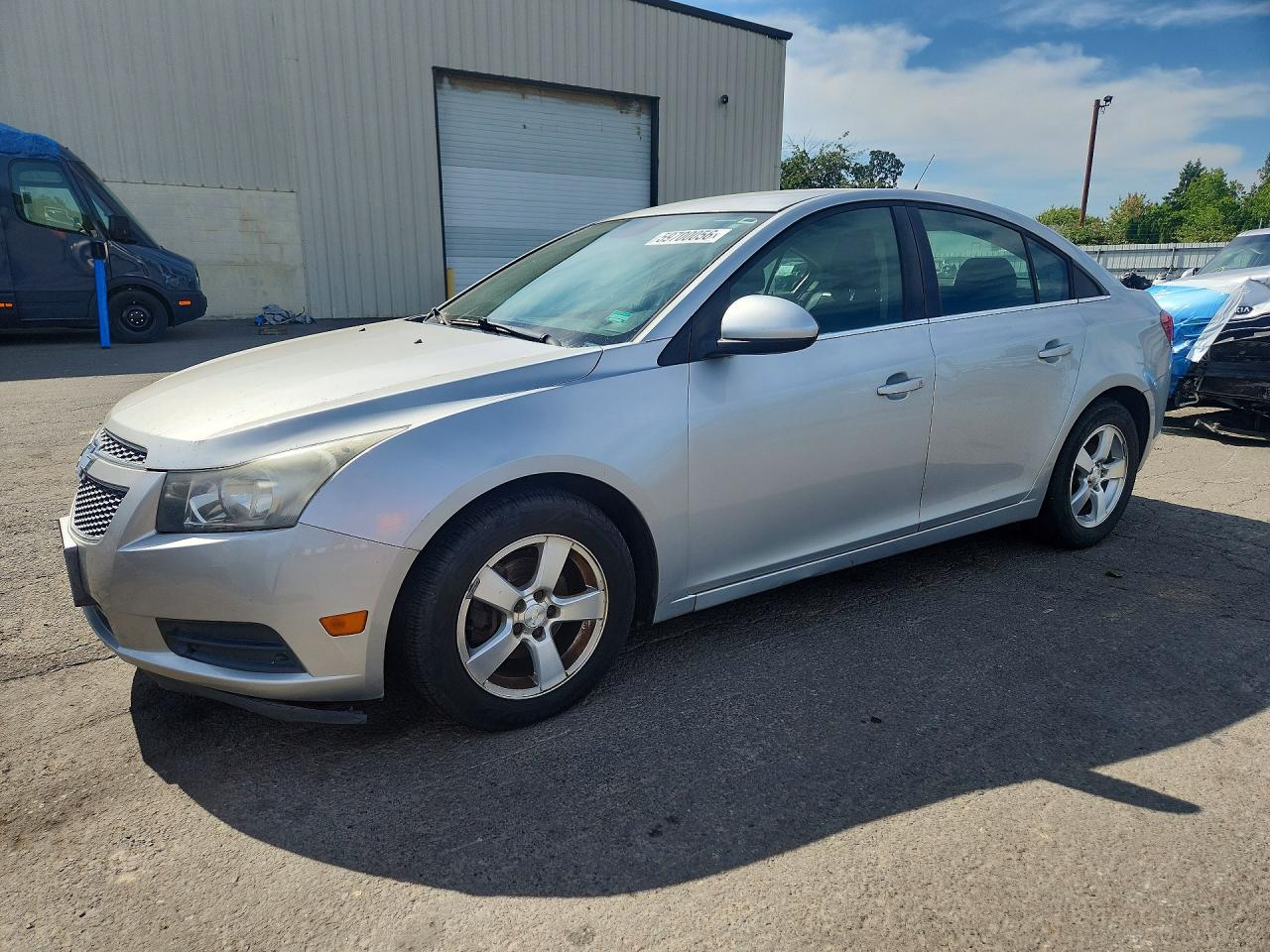 2013 Chevrolet Cruze Lt Silver vin: 1G1PC5SB8D7197491