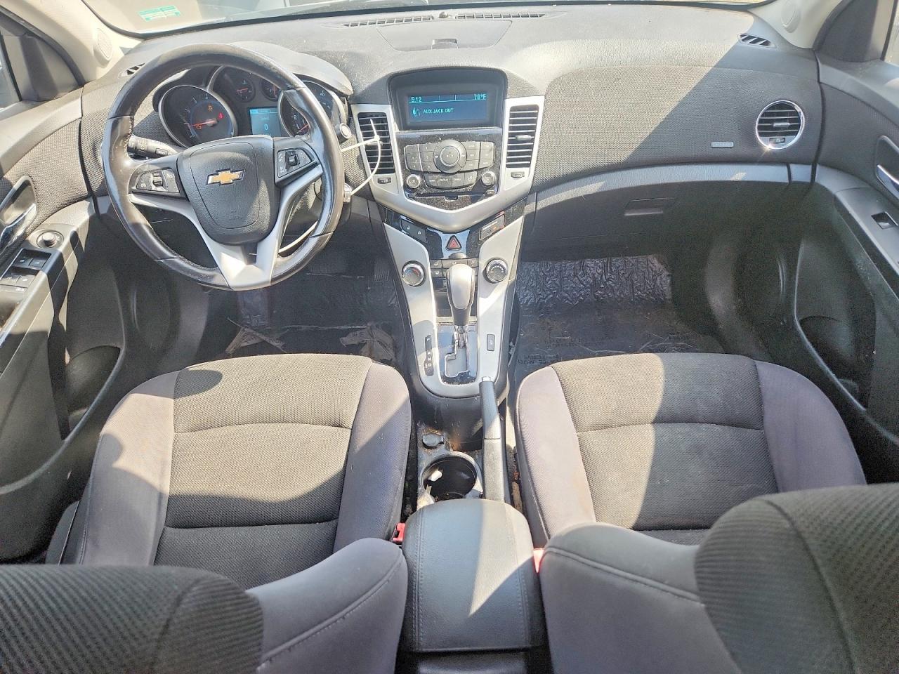 2013 Chevrolet Cruze Lt Silver vin: 1G1PC5SB8D7197491