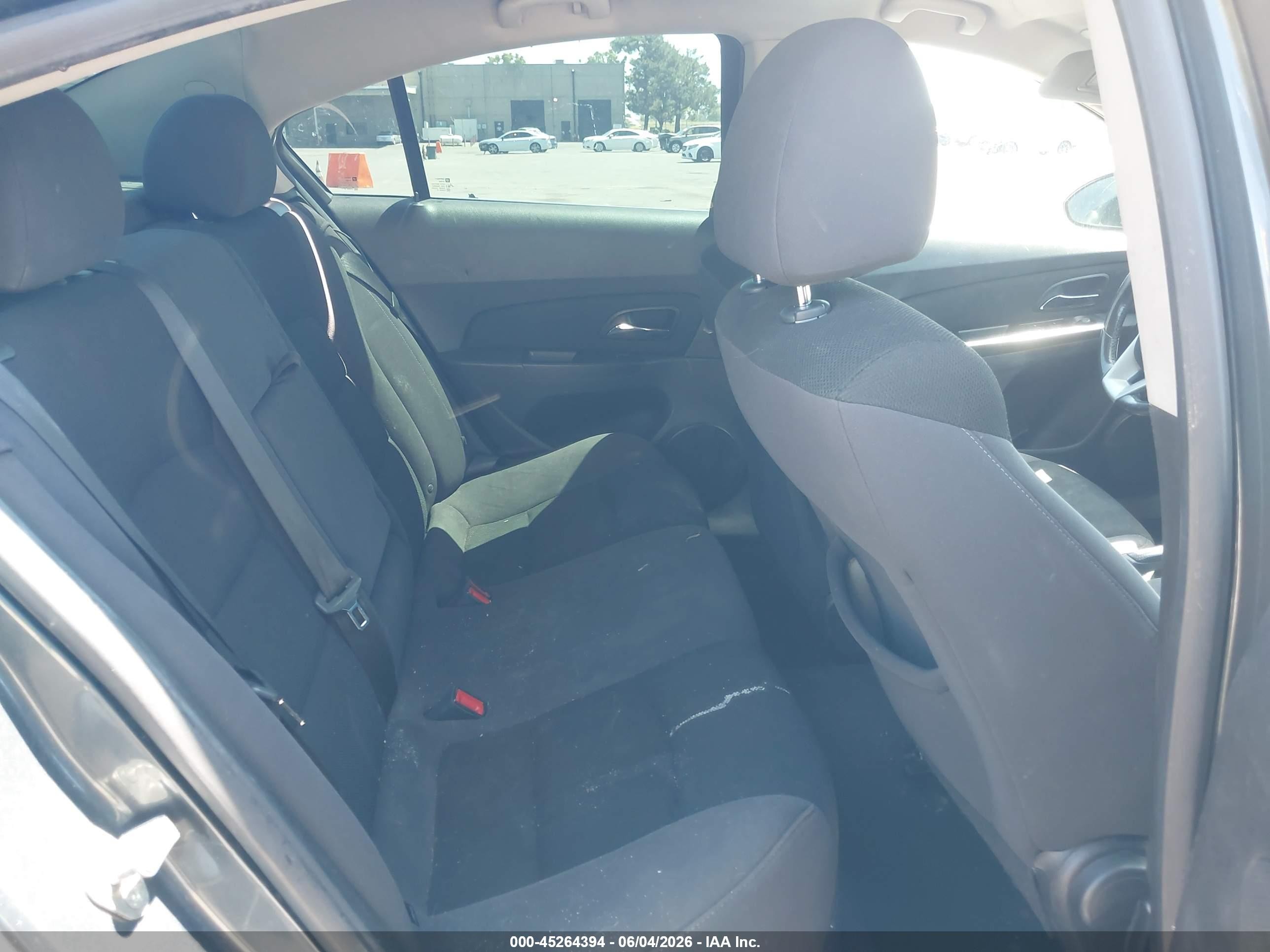 2013 Chevrolet Cruze 1lt Auto Gray vin: 1G1PC5SB8D7203970