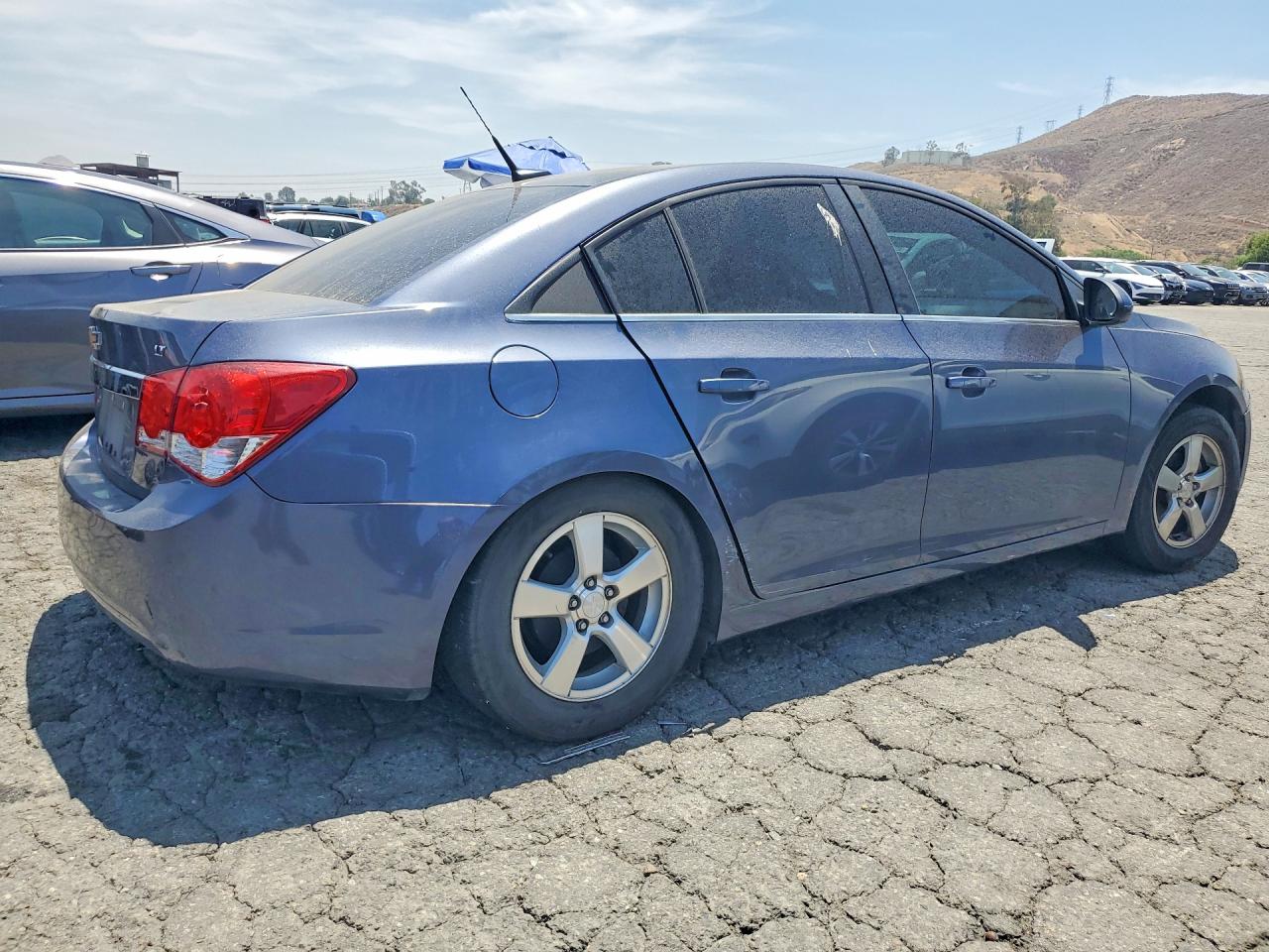 2013 Chevrolet Cruze Lt Blue vin: 1G1PC5SB8D7263814