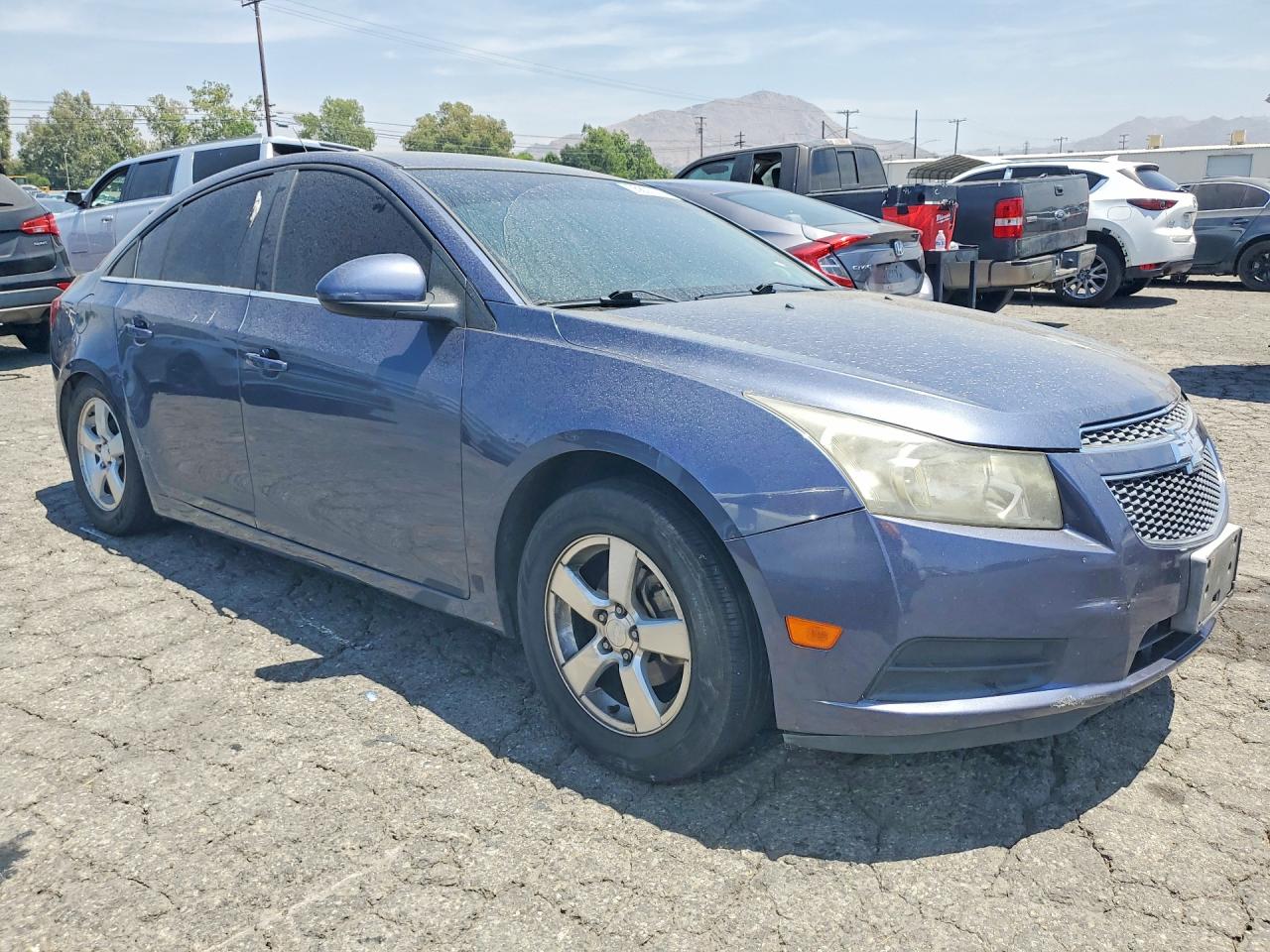 2013 Chevrolet Cruze Lt Blue vin: 1G1PC5SB8D7263814