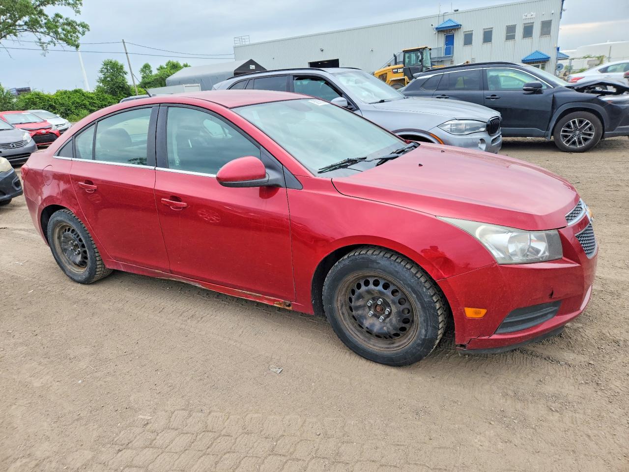 2013 Chevrolet Cruze Lt Burgundy vin: 1G1PC5SB8D7294478