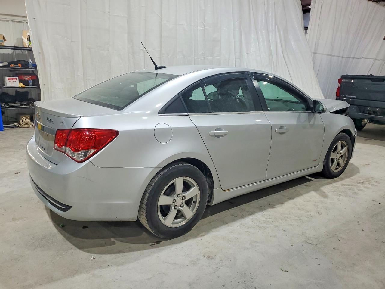 2013 Chevrolet Cruze Lt Silver vin: 1G1PC5SB8D7301168