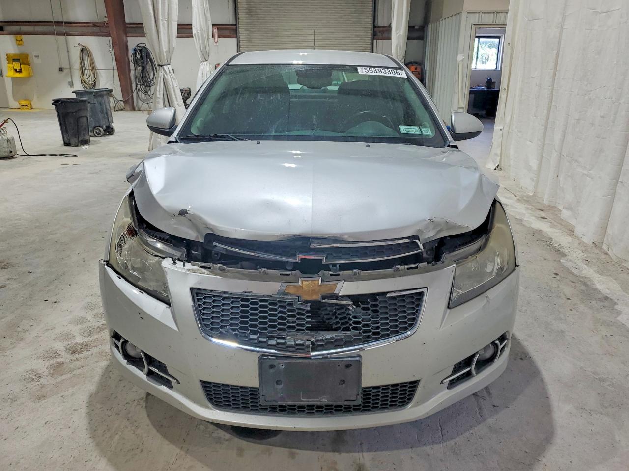 2013 Chevrolet Cruze Lt Silver vin: 1G1PC5SB8D7301168