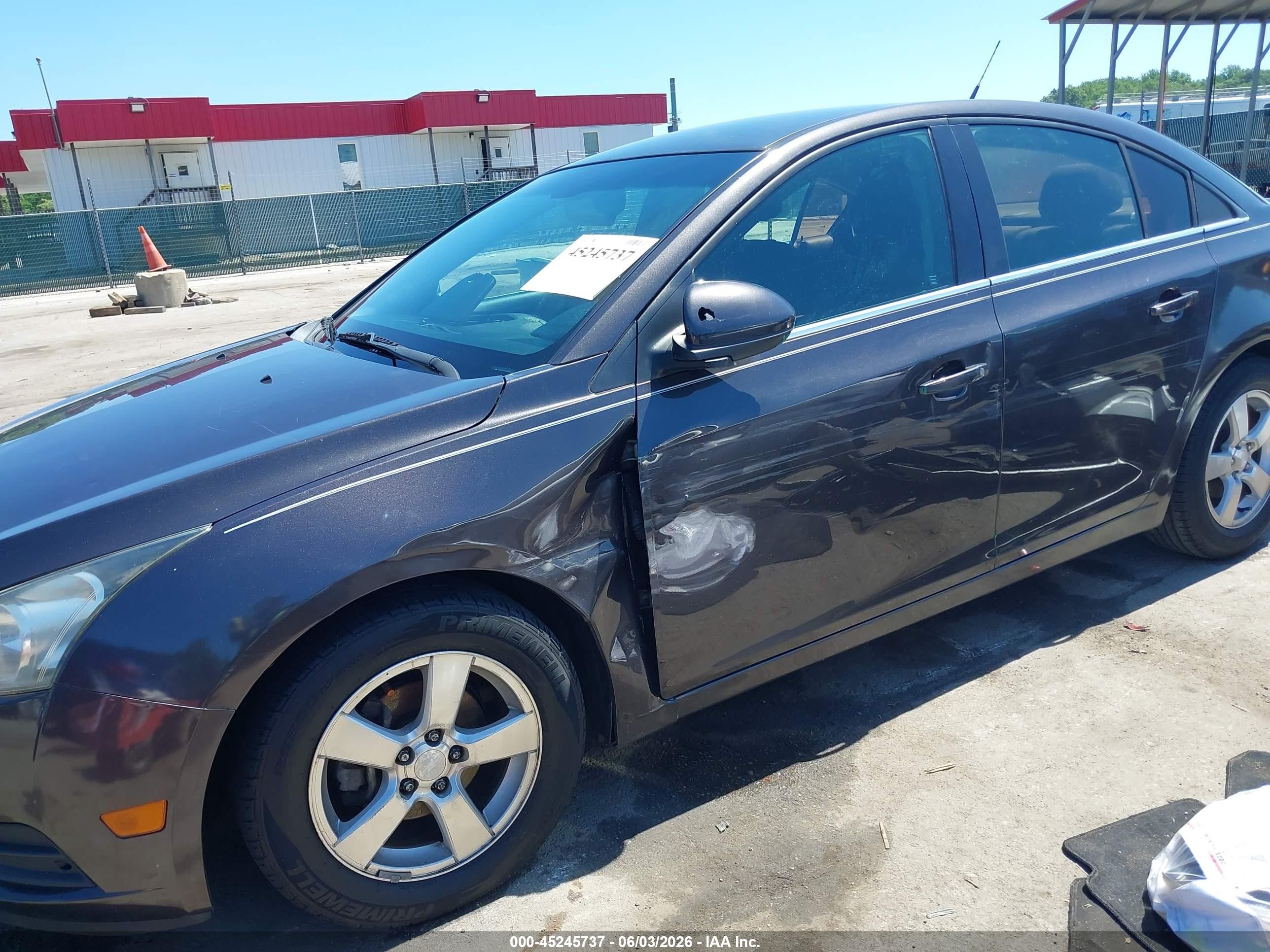 2013 Chevrolet Cruze 1lt Auto Серый vin: 1G1PC5SB8D7305219