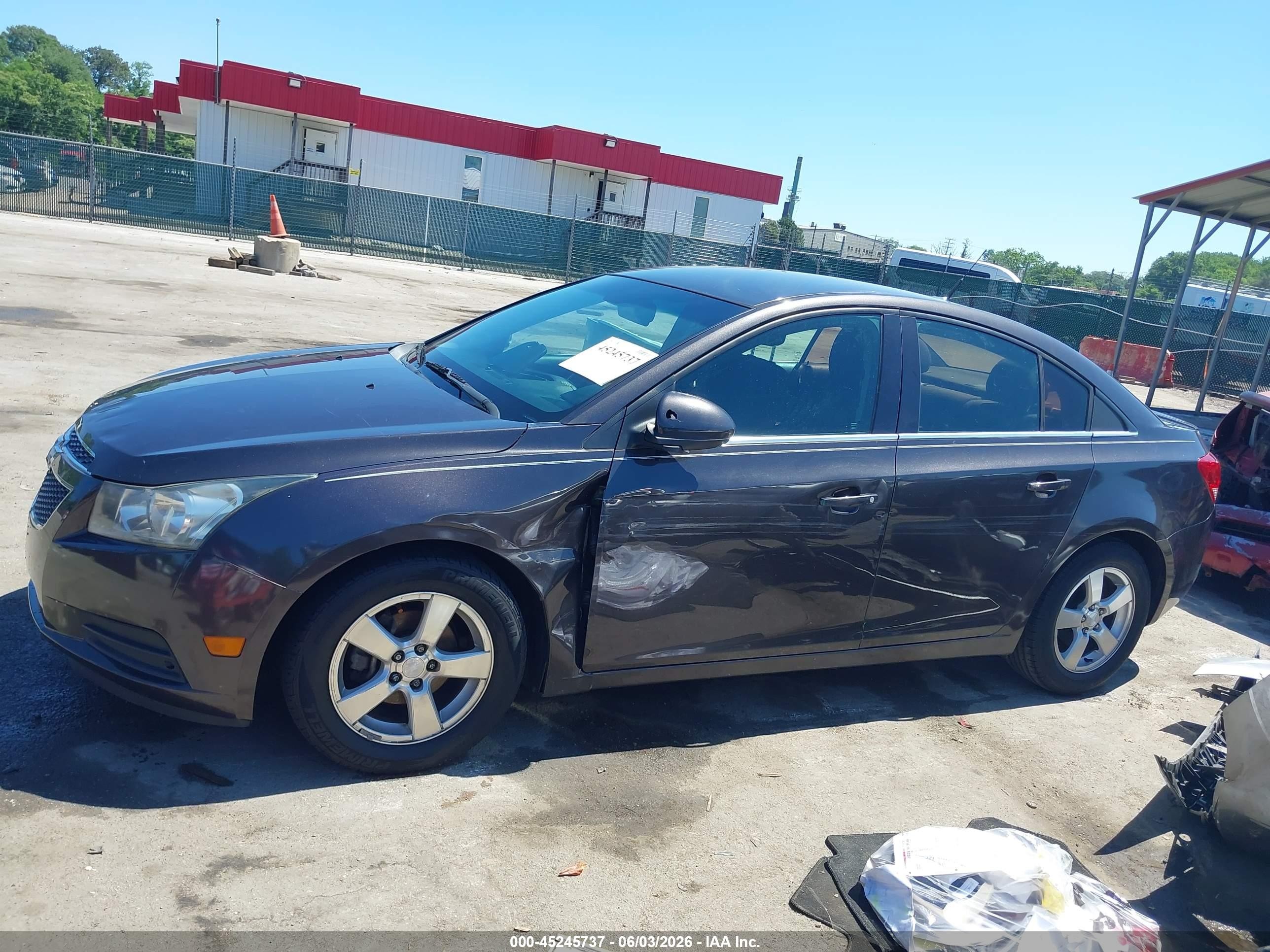 2013 Chevrolet Cruze 1lt Auto Серый vin: 1G1PC5SB8D7305219