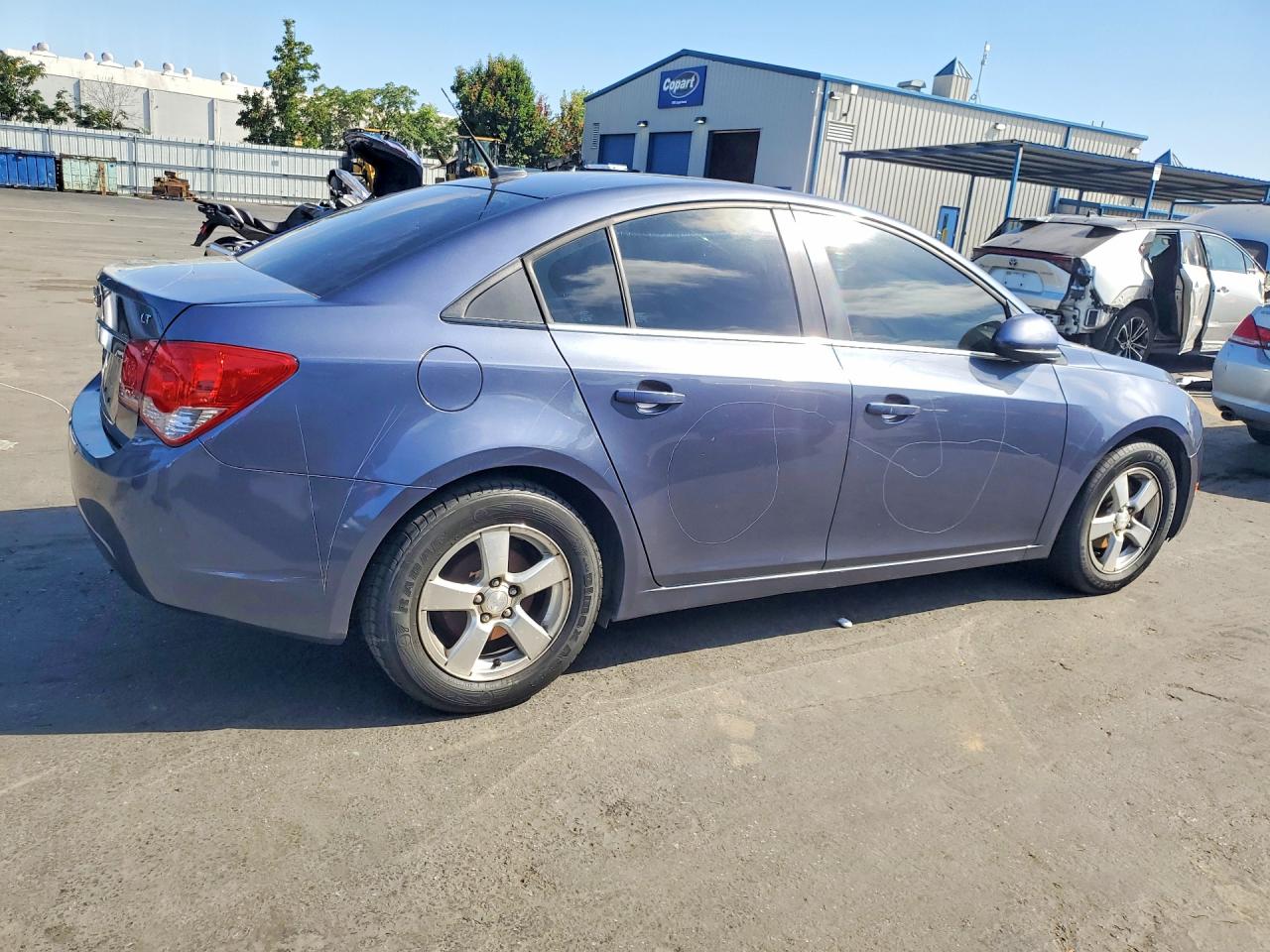 2013 Chevrolet Cruze Blue vin: 1G1PC5SB8D7307231