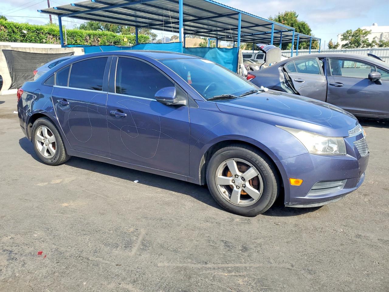 2013 Chevrolet Cruze Blue vin: 1G1PC5SB8D7307231