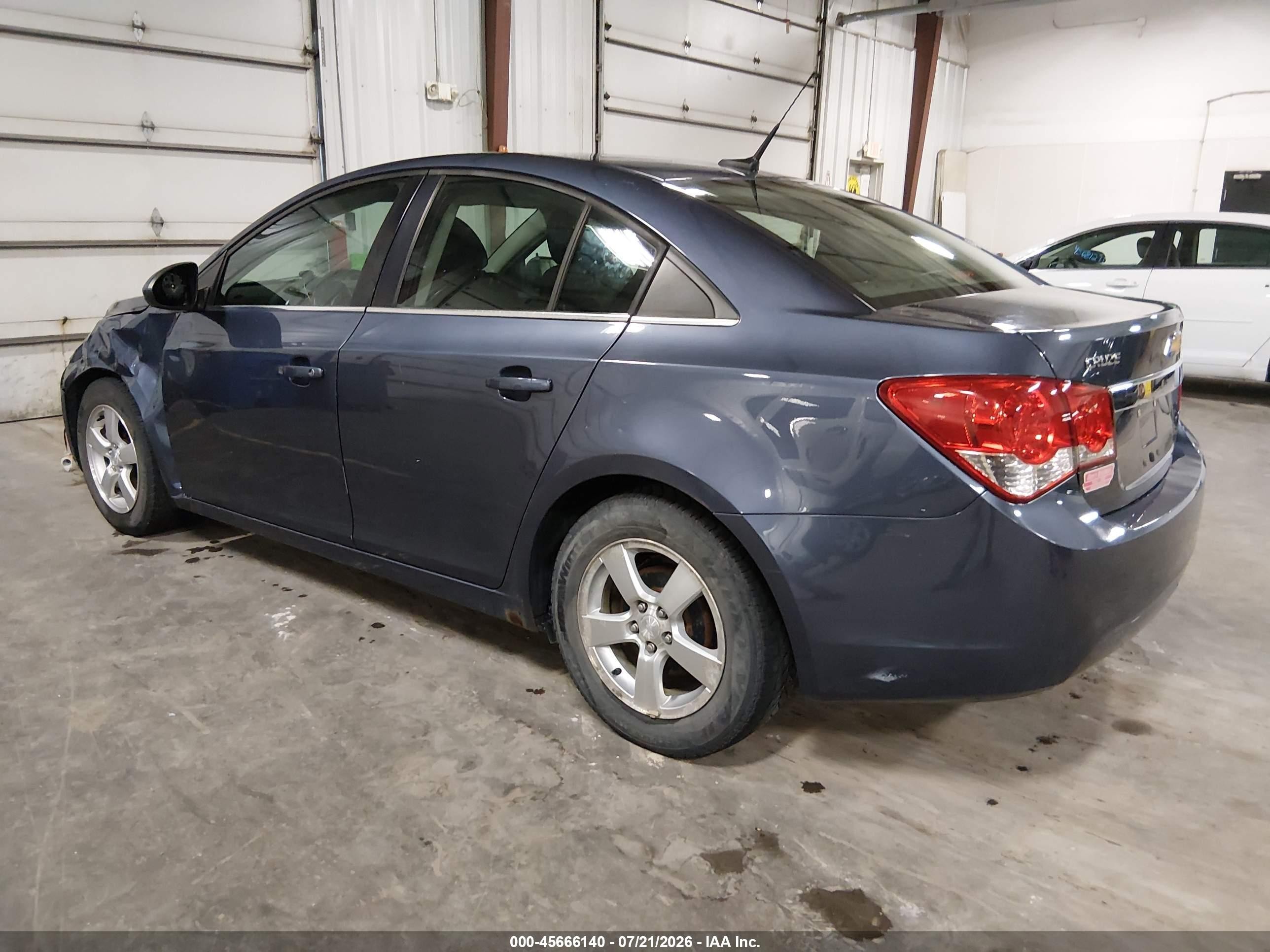 2013 Chevrolet Cruze 1lt Auto Light Blue vin: 1G1PC5SB8D7310498
