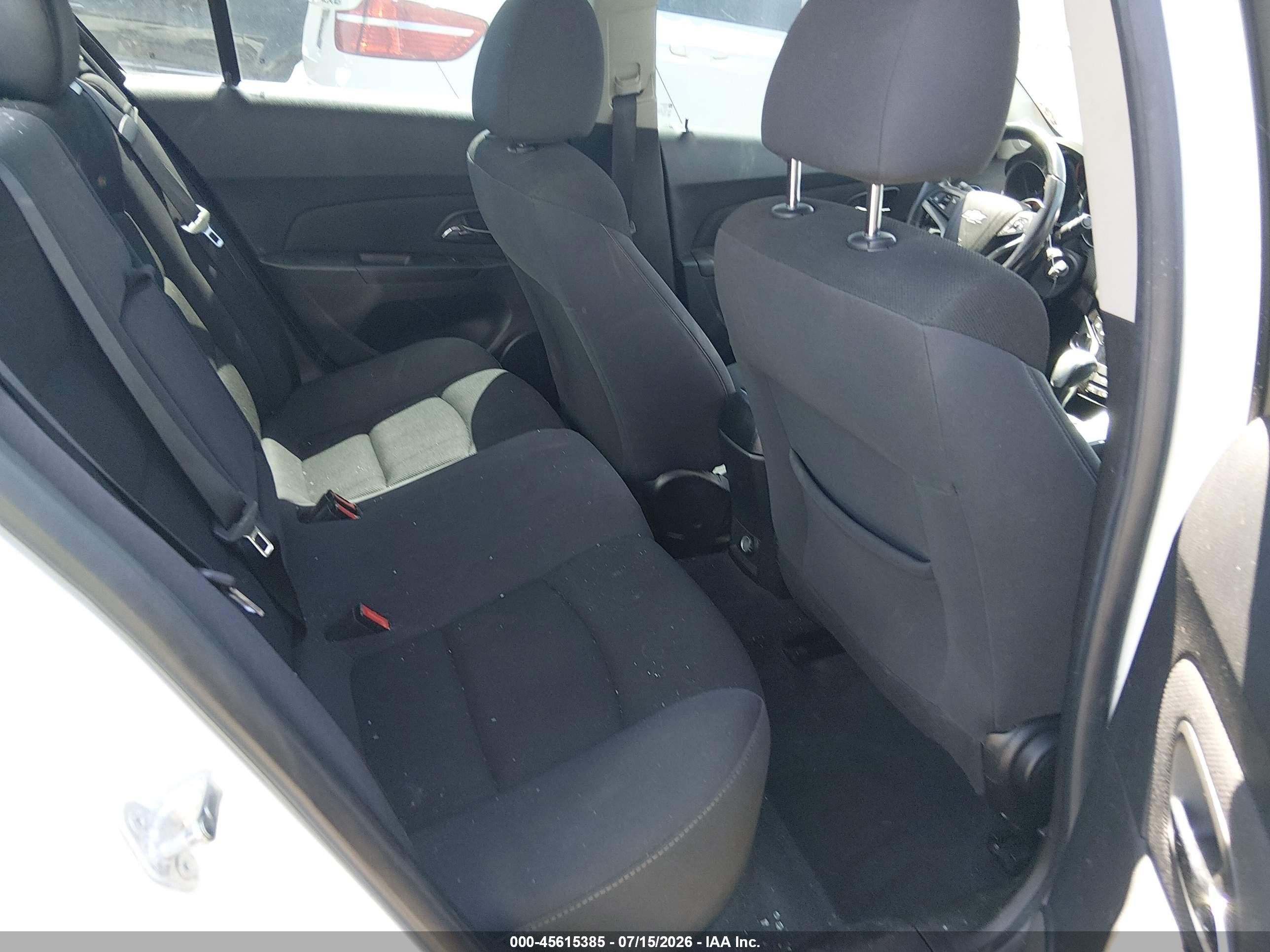 2014 Chevrolet Cruze 1lt Auto White vin: 1G1PC5SB8E7123568