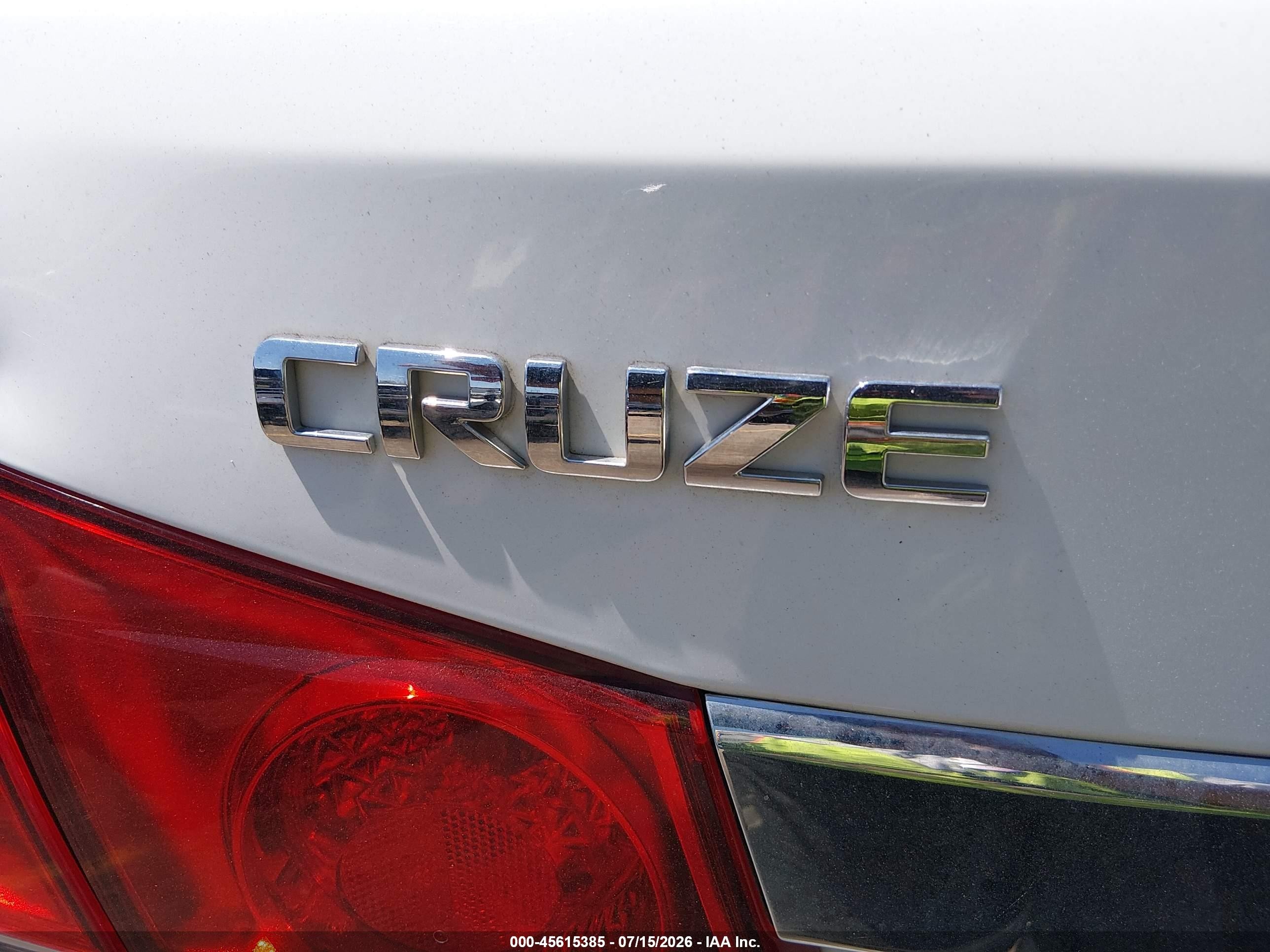 2014 Chevrolet Cruze 1lt Auto White vin: 1G1PC5SB8E7123568