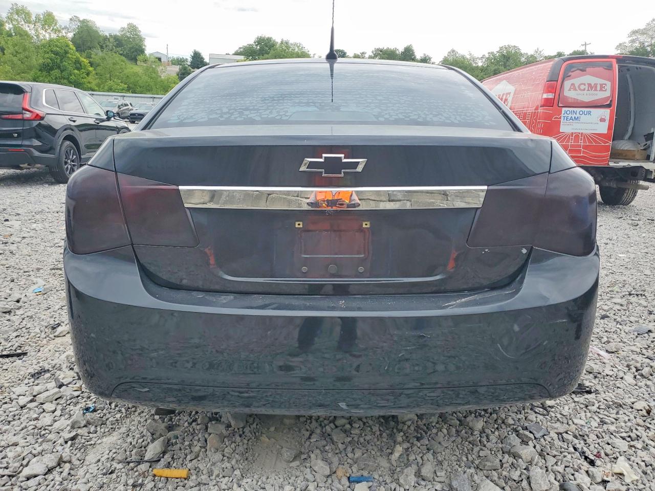 2014 Chevrolet Cruze Lt Black vin: 1G1PC5SB8E7127037