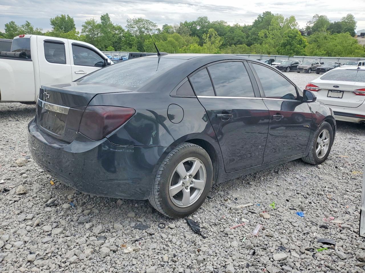 2014 Chevrolet Cruze Lt Black vin: 1G1PC5SB8E7127037