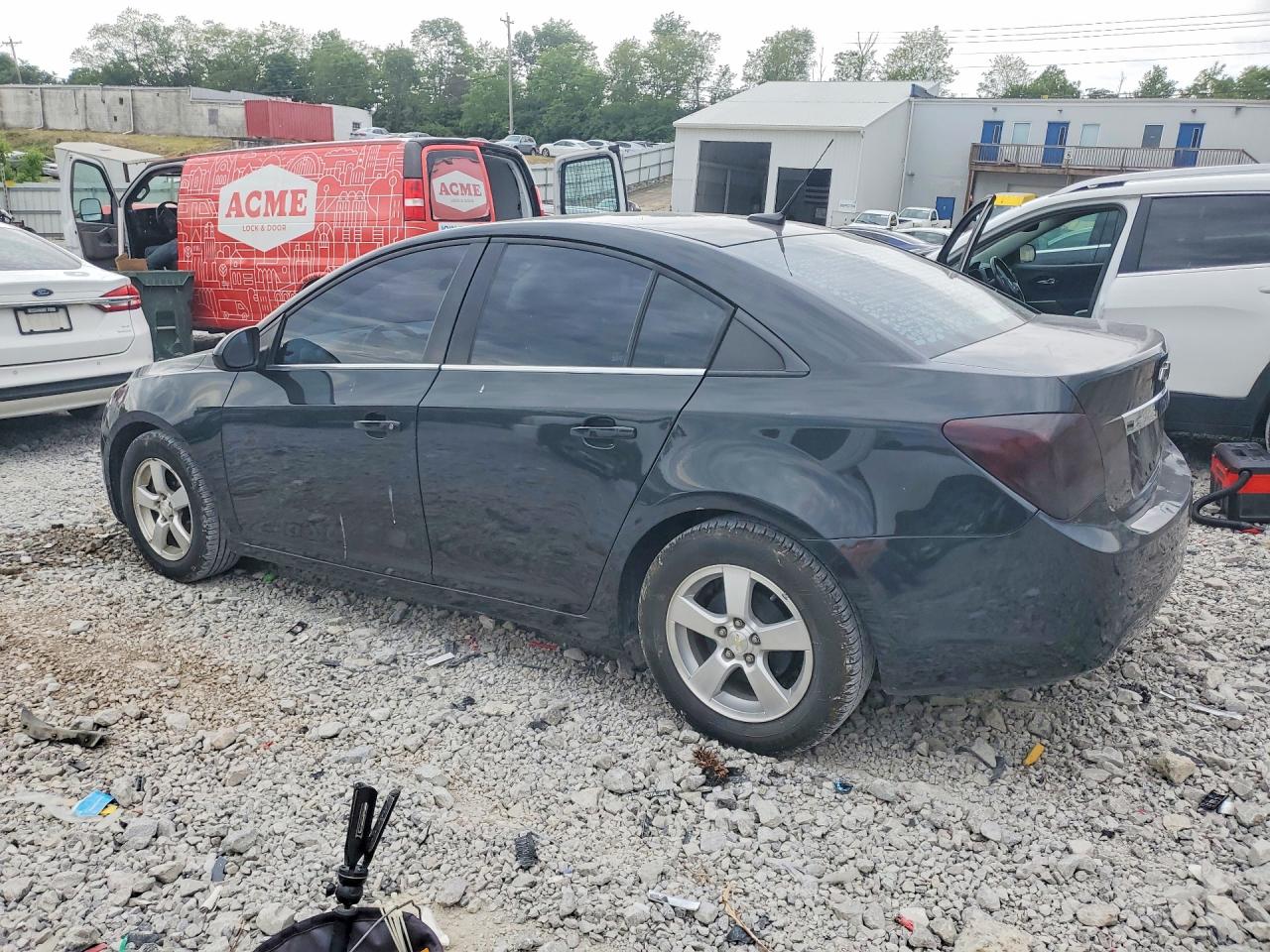 2014 Chevrolet Cruze Lt Black vin: 1G1PC5SB8E7127037