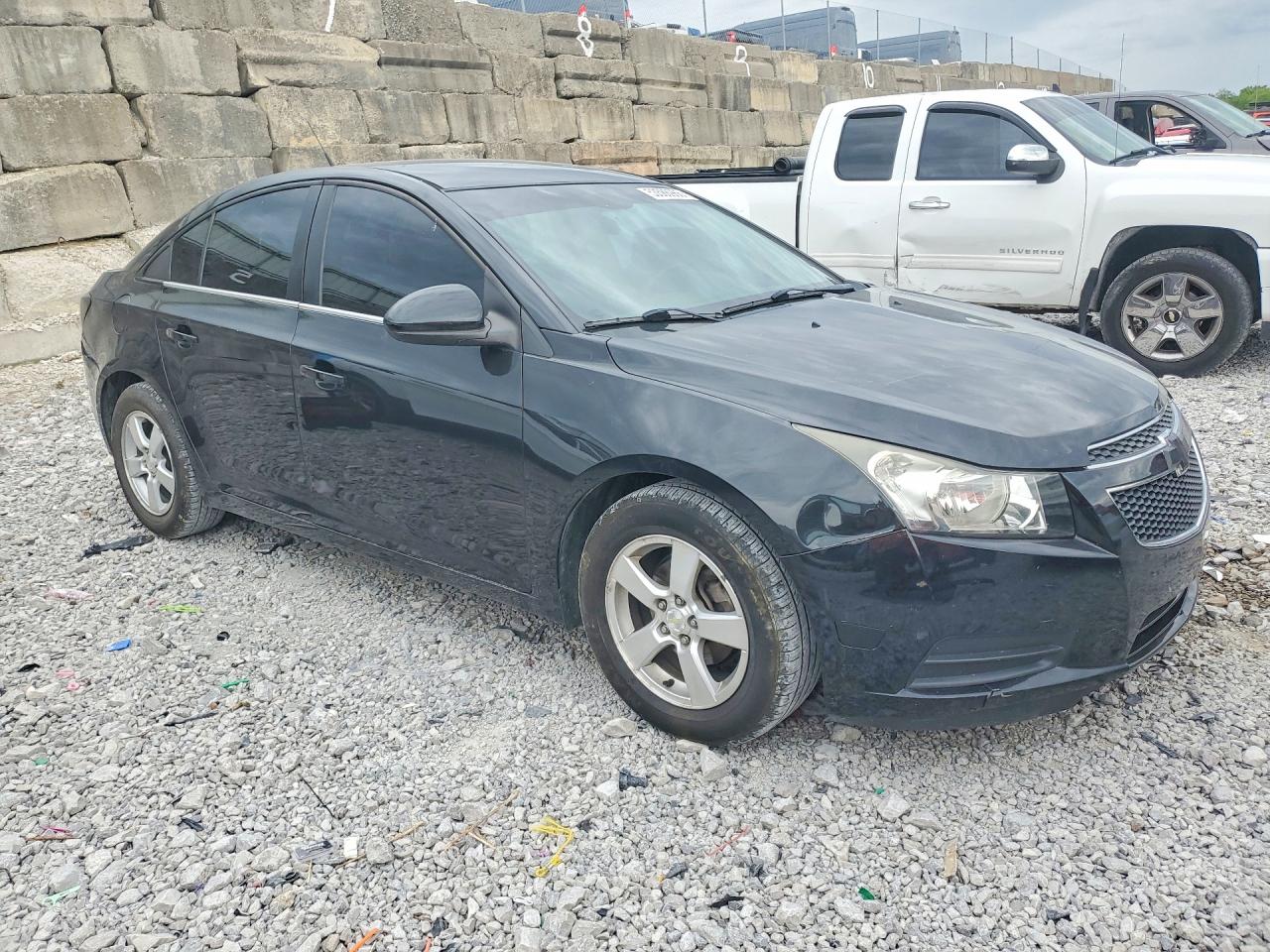 2014 Chevrolet Cruze Lt Black vin: 1G1PC5SB8E7127037