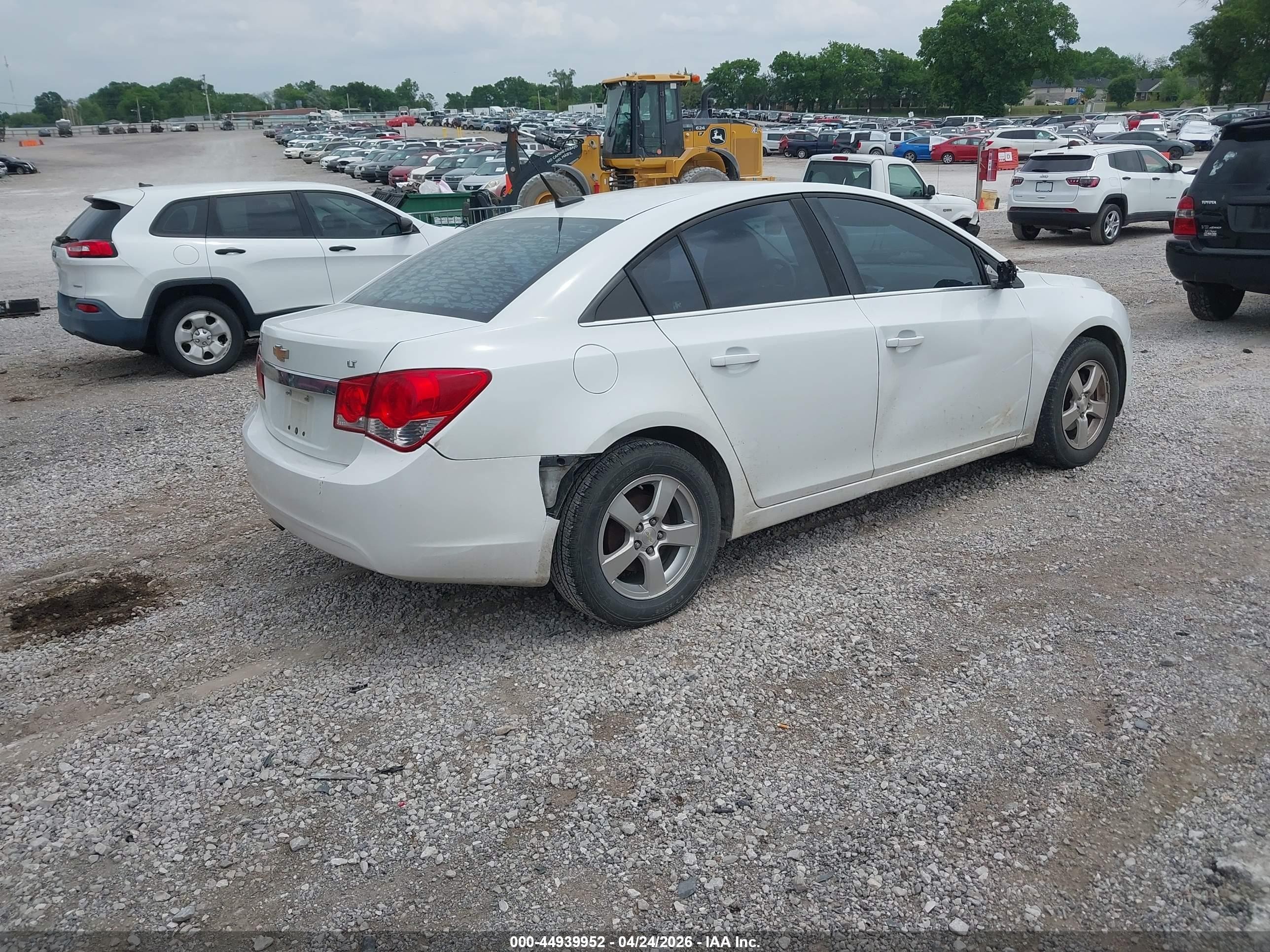2014 Chevrolet Cruze 1lt Auto White vin: 1G1PC5SB8E7130990