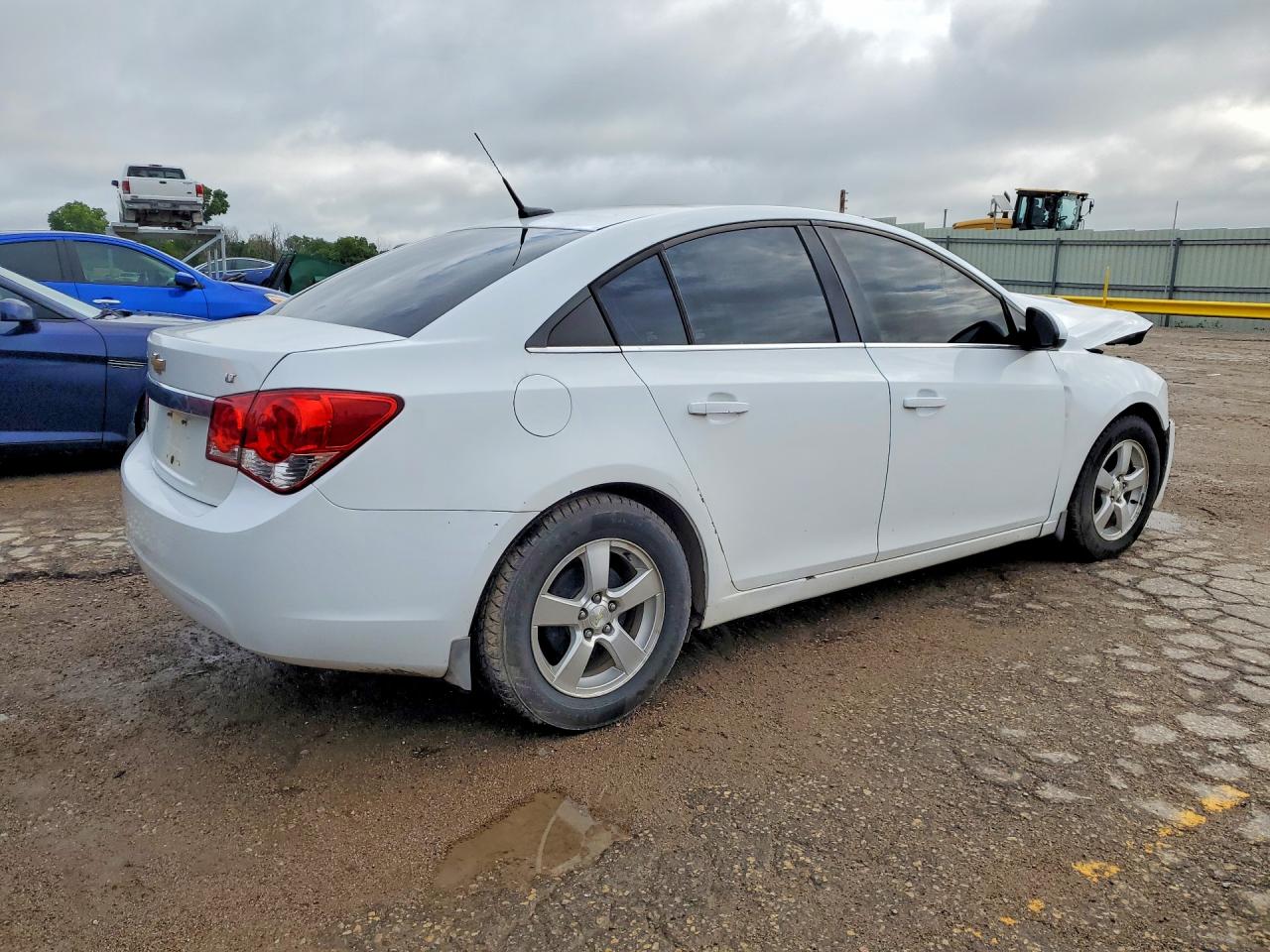 2014 Chevrolet Cruze Lt White vin: 1G1PC5SB8E7209107