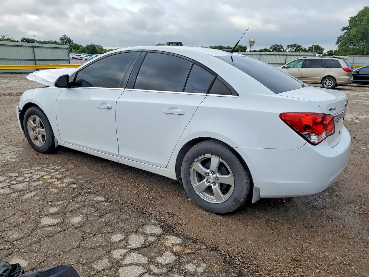 2014 Chevrolet Cruze Lt White vin: 1G1PC5SB8E7209107