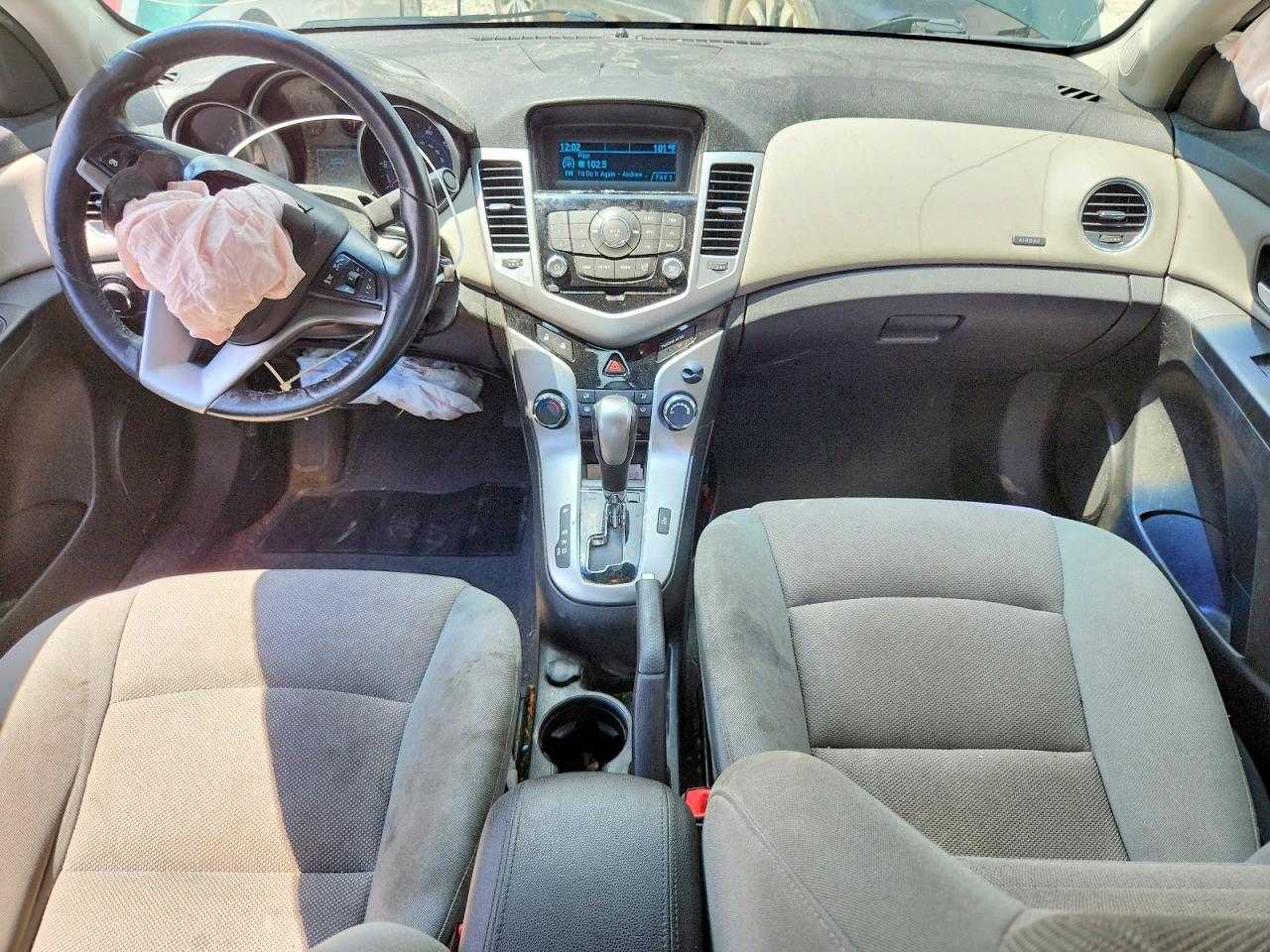 2014 Chevrolet Cruze Lt Green vin: 1G1PC5SB8E7230653