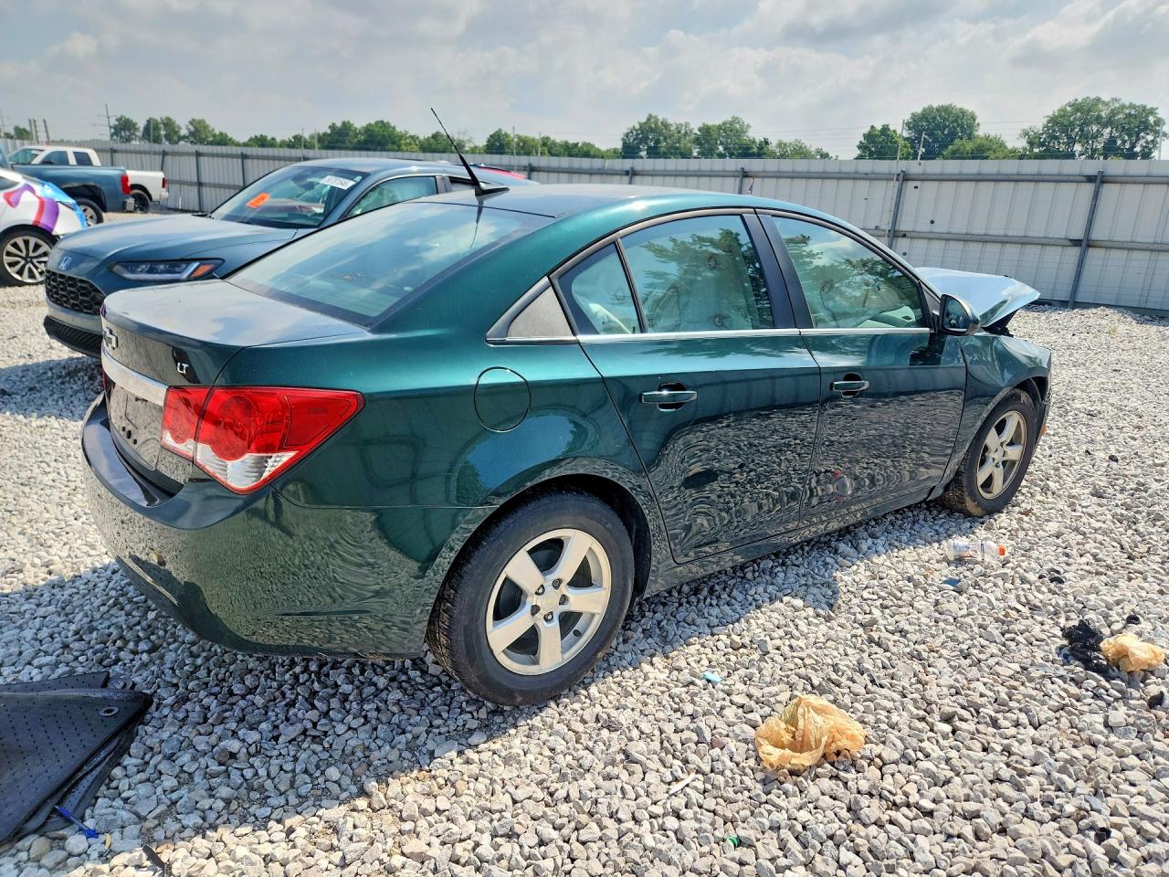 2014 Chevrolet Cruze Lt Green vin: 1G1PC5SB8E7230653