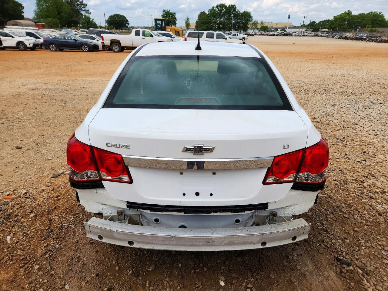 2014 Chevrolet Cruze Lt White vin: 1G1PC5SB8E7231768