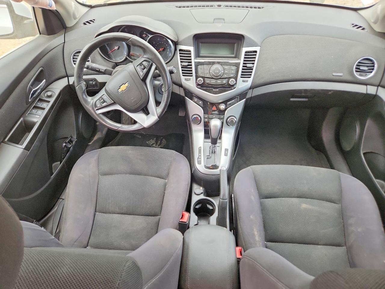 2014 Chevrolet Cruze Lt White vin: 1G1PC5SB8E7231768