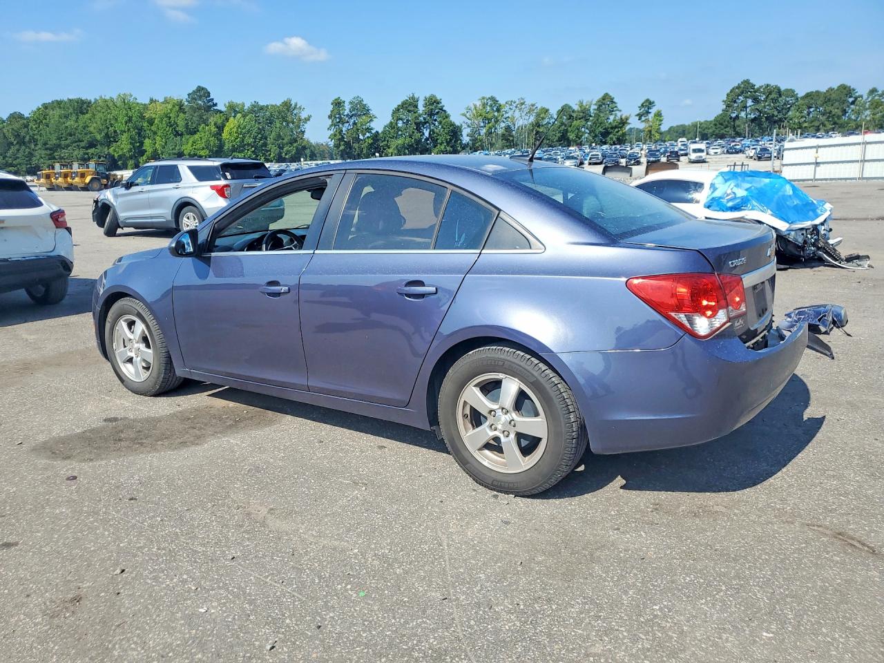 2014 Chevrolet Cruze Lt Blue vin: 1G1PC5SB8E7243192