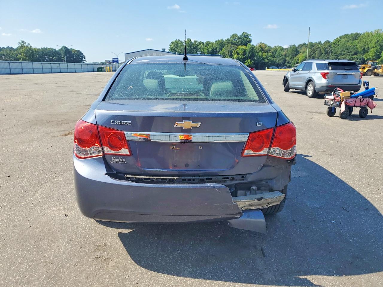 2014 Chevrolet Cruze Lt Blue vin: 1G1PC5SB8E7243192