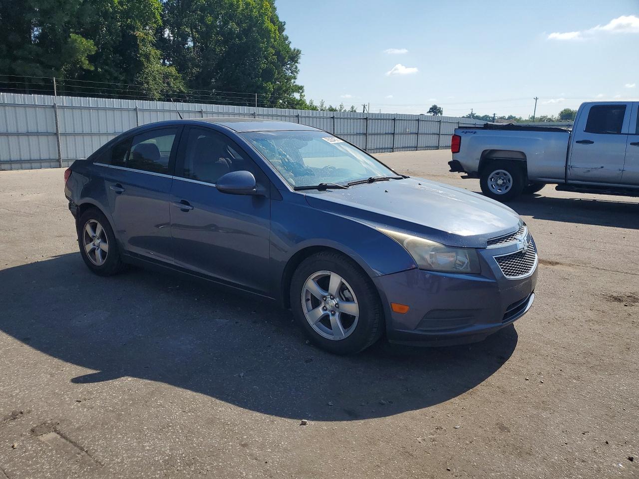 2014 Chevrolet Cruze Lt Blue vin: 1G1PC5SB8E7243192