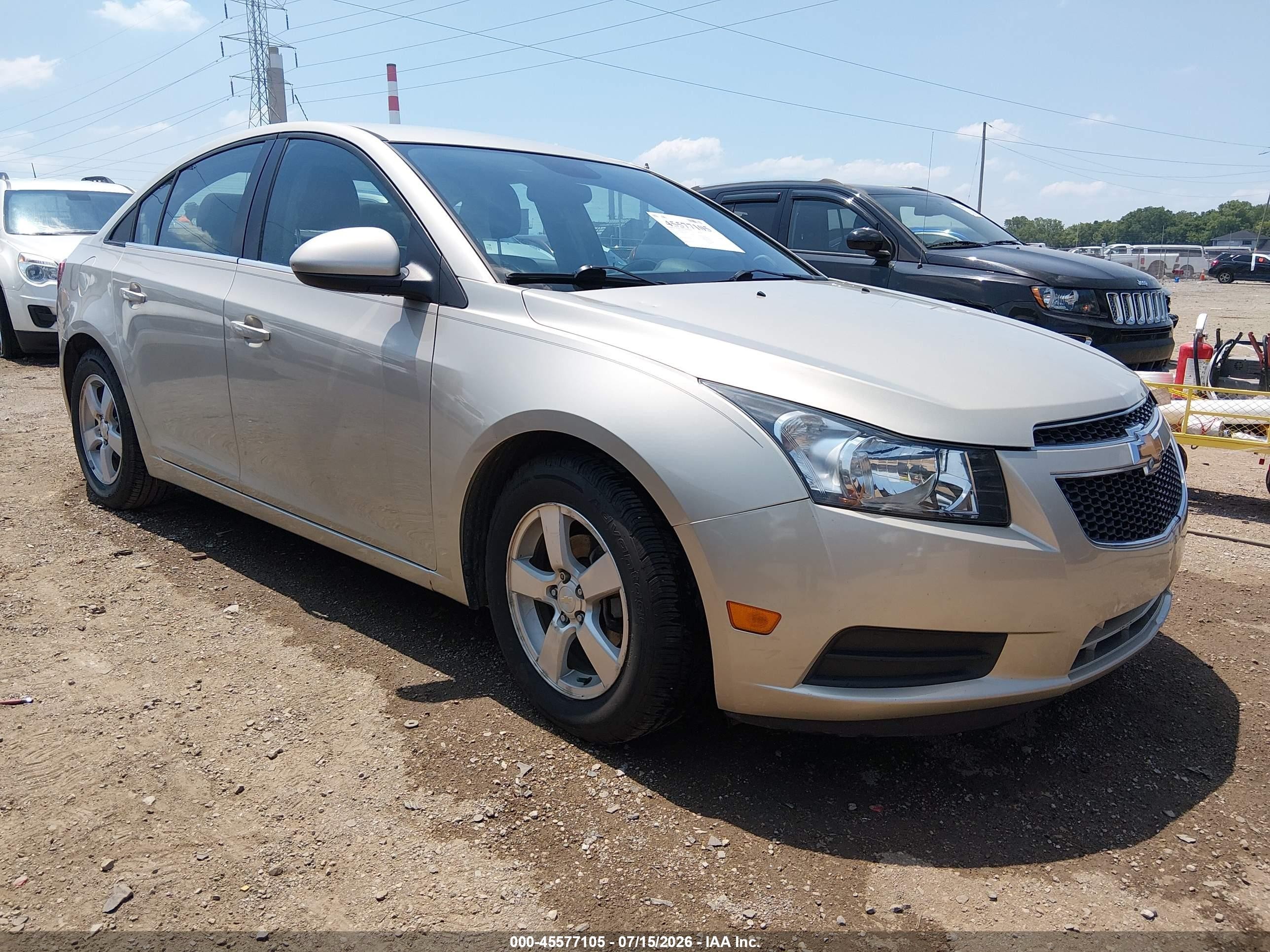 2014 Chevrolet Cruze 1lt Auto Gold vin: 1G1PC5SB8E7247307
