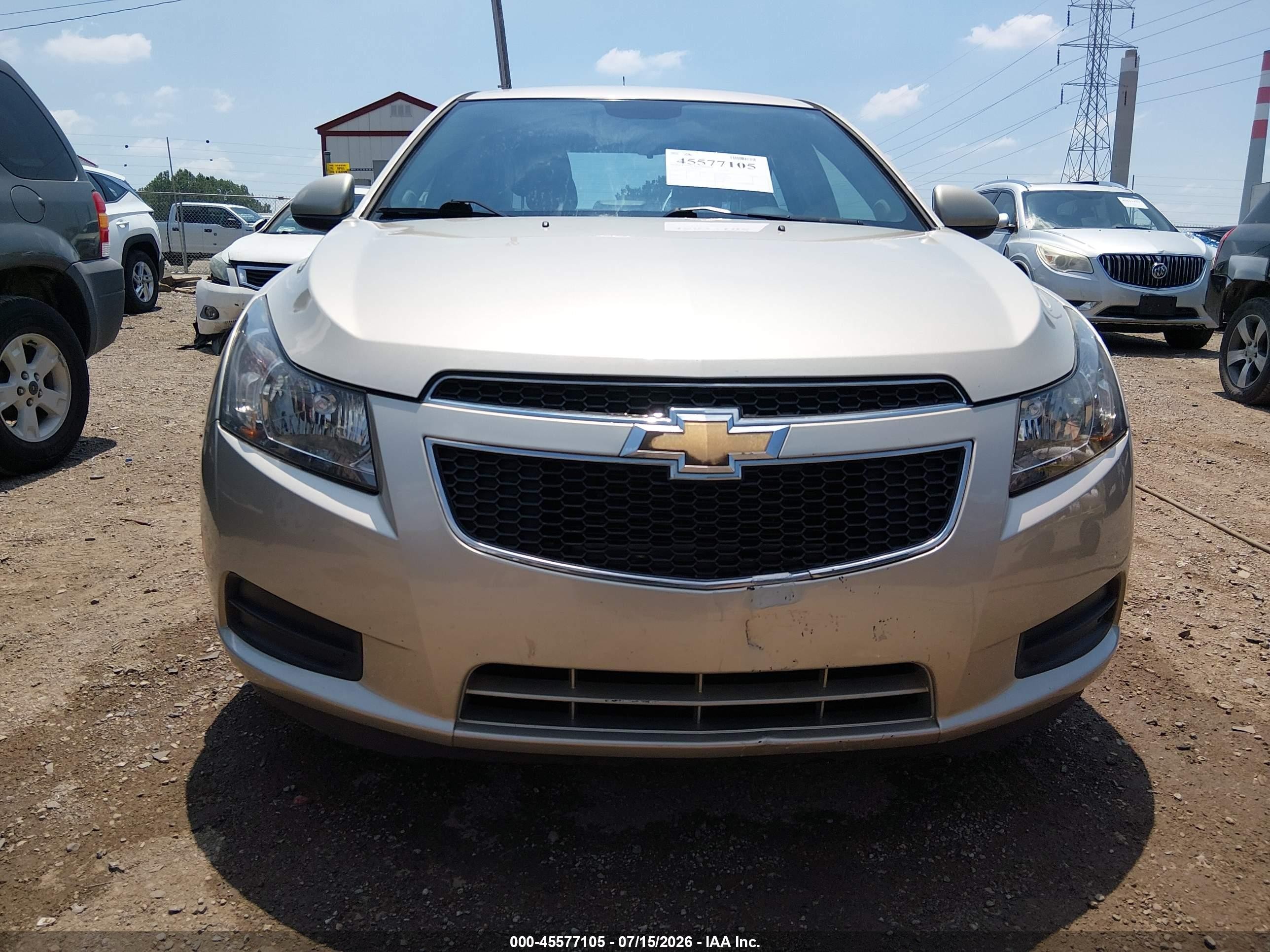 2014 Chevrolet Cruze 1lt Auto Gold vin: 1G1PC5SB8E7247307