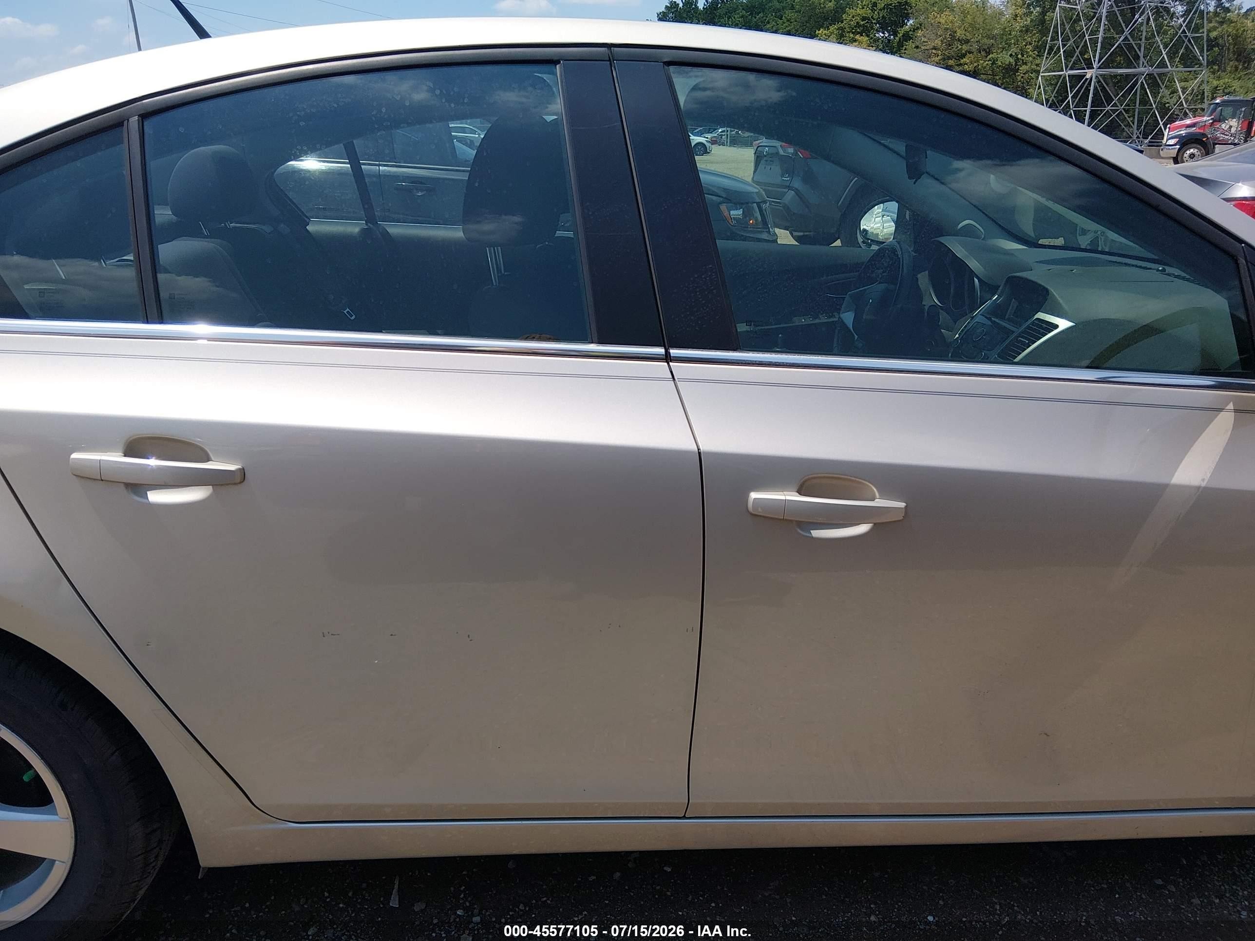 2014 Chevrolet Cruze 1lt Auto Gold vin: 1G1PC5SB8E7247307