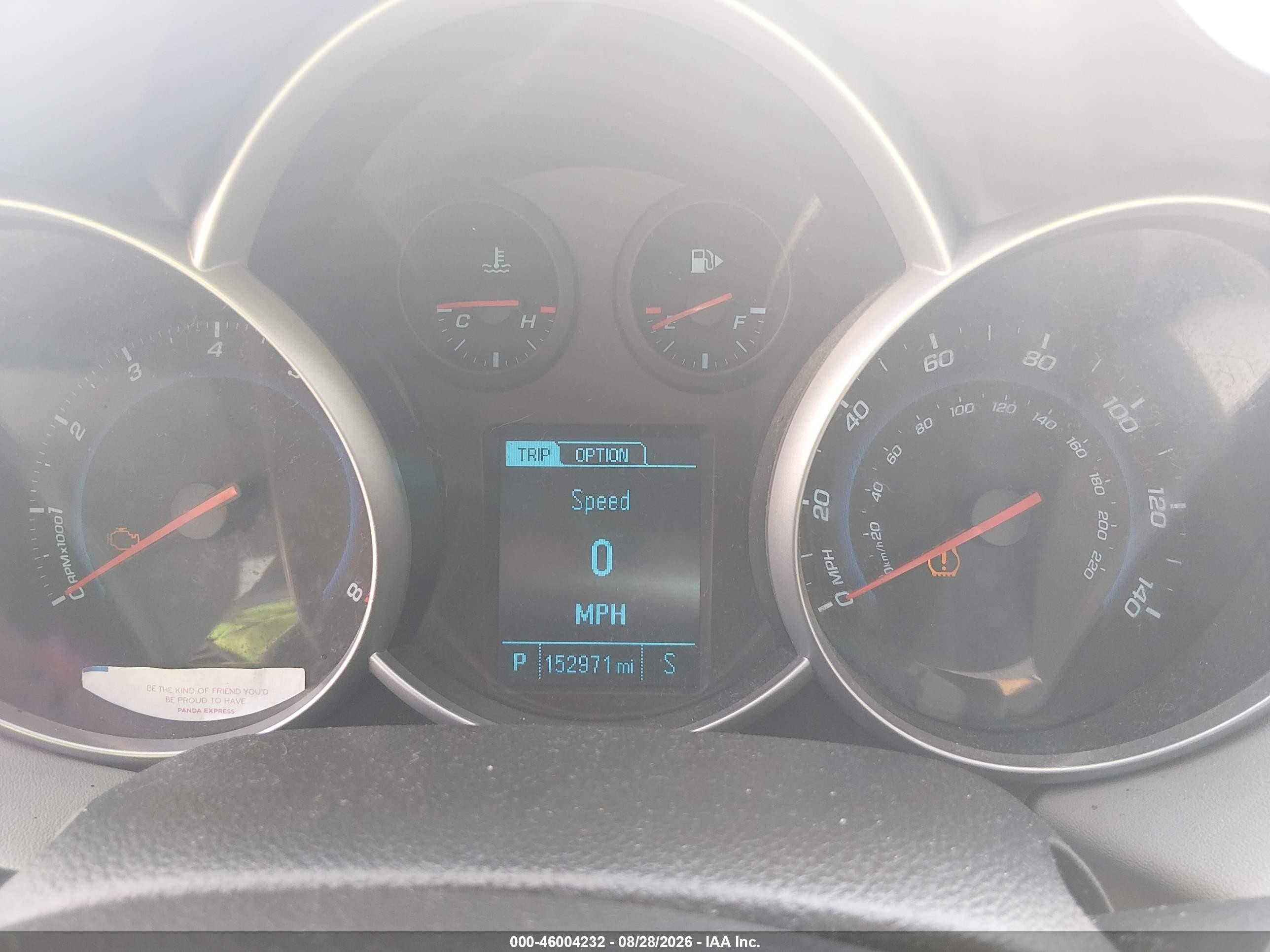 2014 Chevrolet Cruze 1lt Auto Черный vin: 1G1PC5SB8E7277309