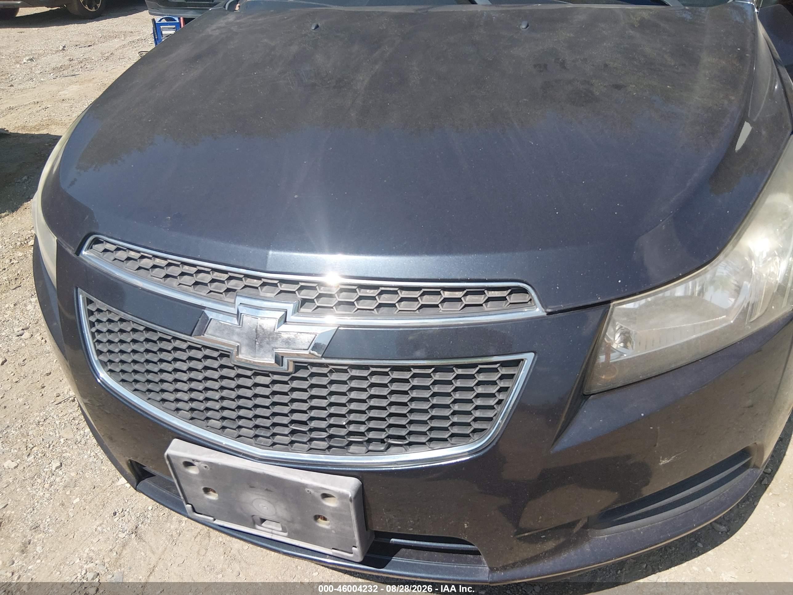 2014 Chevrolet Cruze 1lt Auto Черный vin: 1G1PC5SB8E7277309